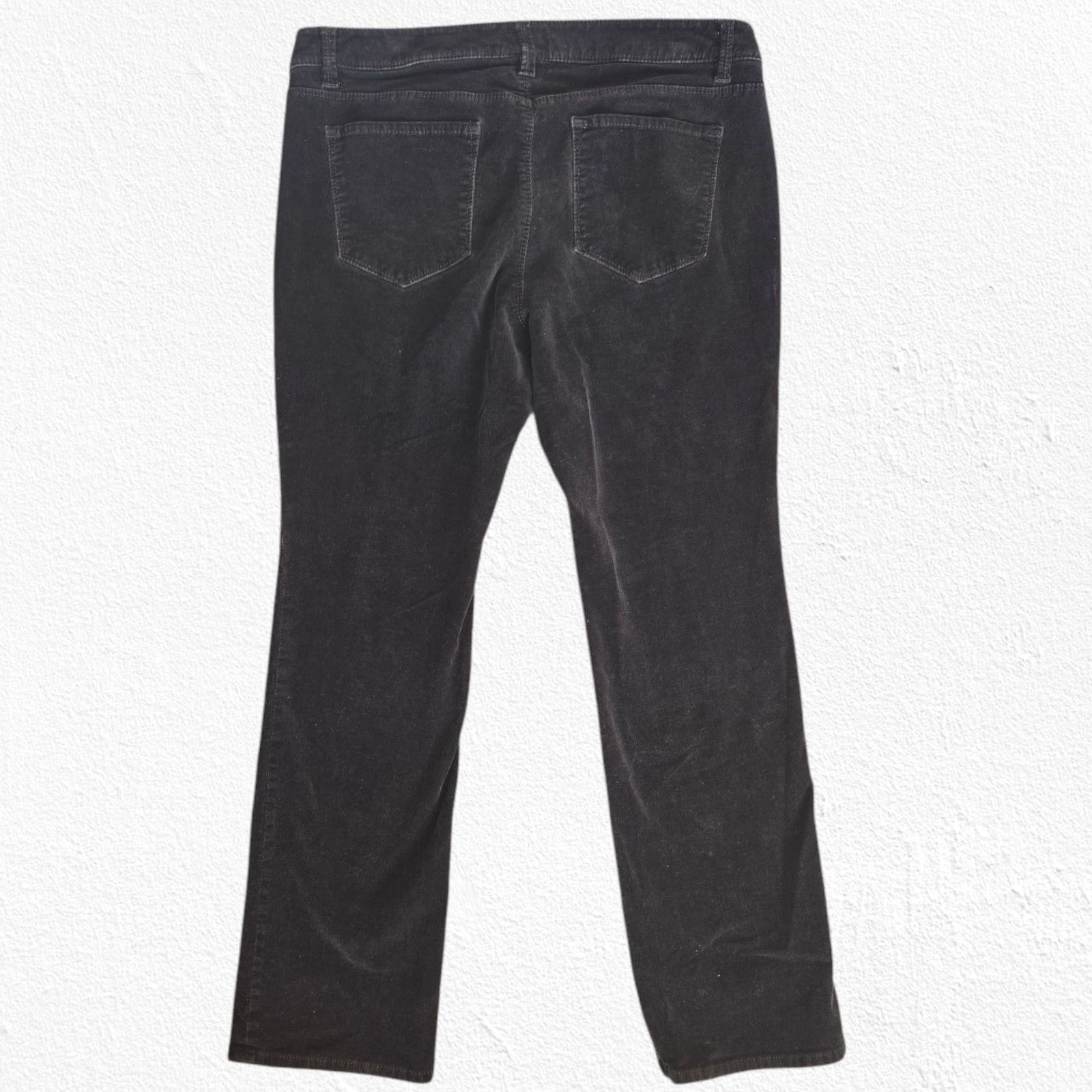 Ann Taylor Ann Taylor Brown Straight Velveteen Pants Size 14P Size 36" / US 14 / IT 50 - 10 Thumbnail