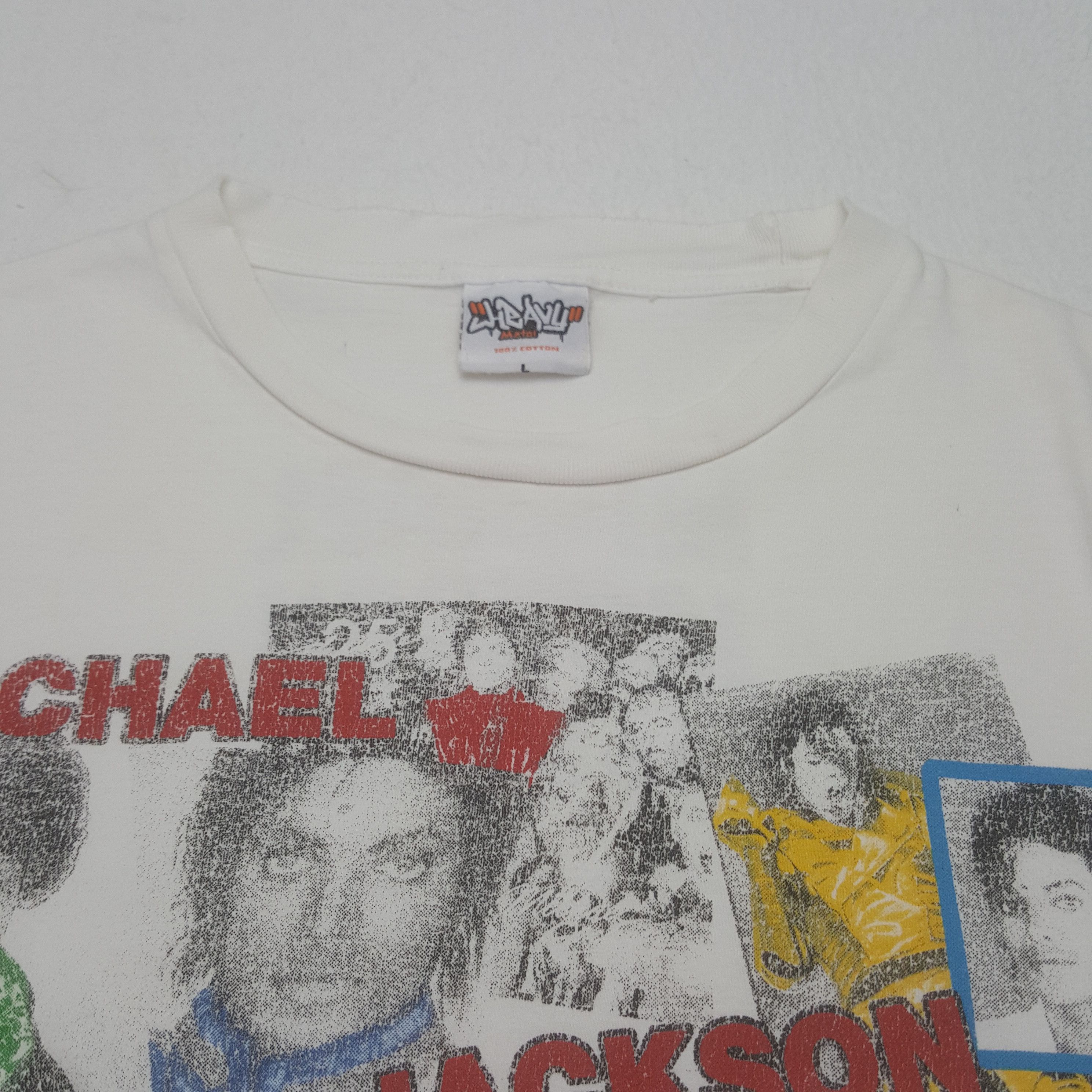 Vintage Vintage Michael Jackson American Singer Tshirt Size US L / EU 52-54 / 3 - 5 Thumbnail