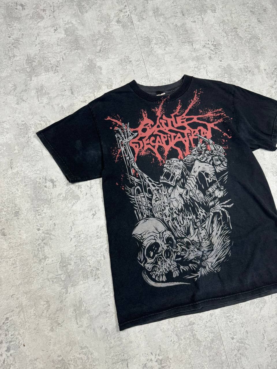 Band Tees Cattle Decapitation Alone At The Landfill T-shirt Vintage Size US M / EU 48-50 / 2 - 2 Thumbnail