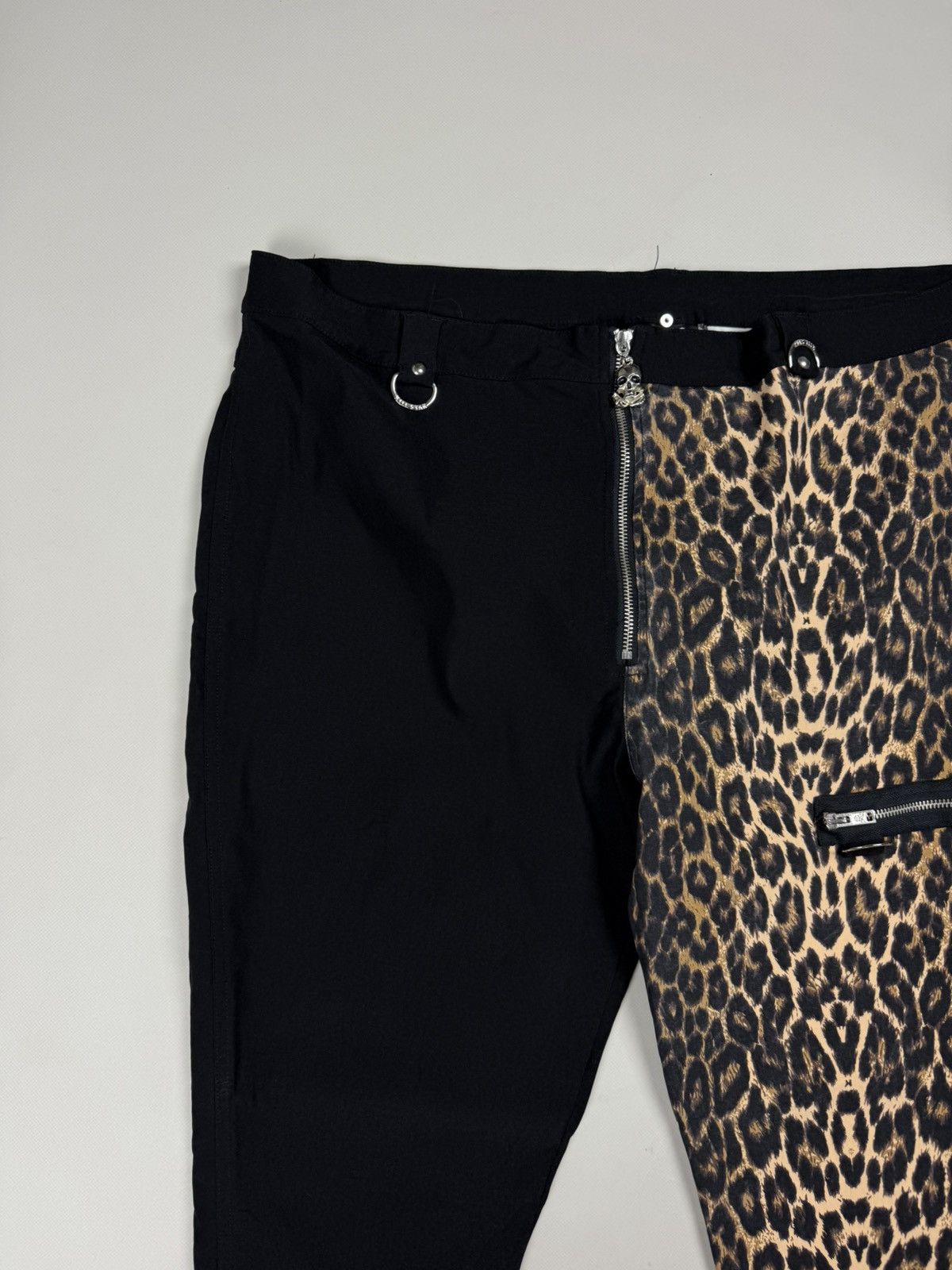 Killstar Killstar Ladies Gothic Leopard Pattern Pants Trousers Size 40" / US 18 - 8 Thumbnail