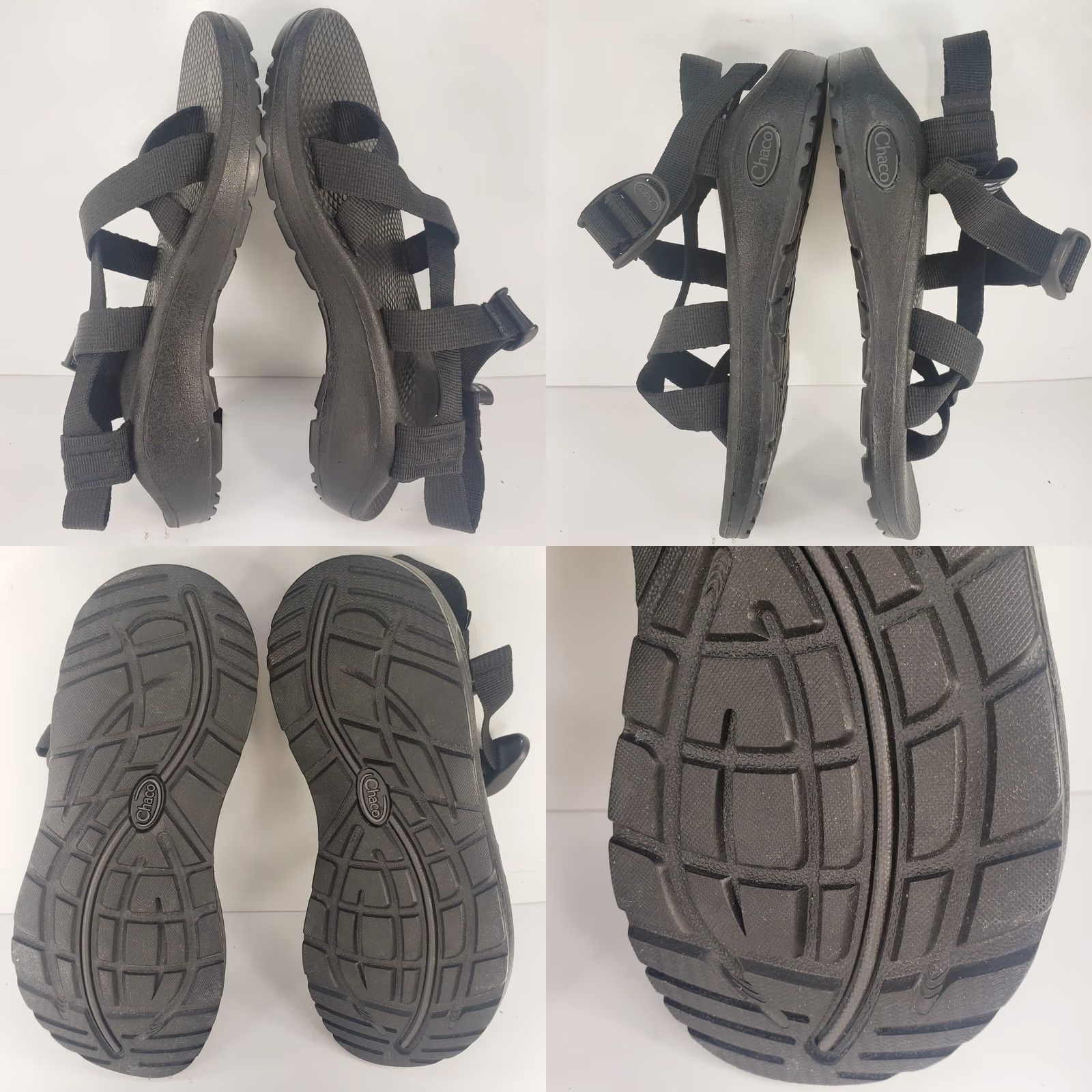 Chaco Chaco Sandals Womens Z/Cloud 2 Black Strappy Adjustable Buckle Toe Loop 7 Shoes Mens Girls? Size US 7 / IT 37 - 8 Thumbnail