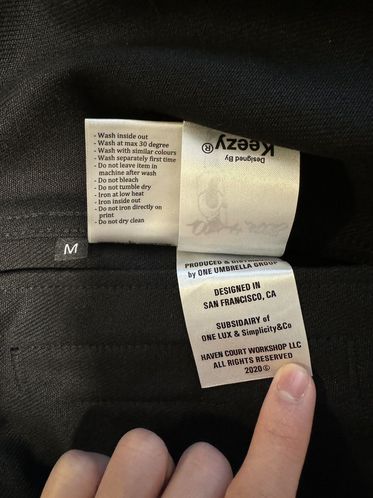 Haven Court Haven Court Black Raw Type II Jacket Size US M / EU 48-50 / 2 - 9 Thumbnail