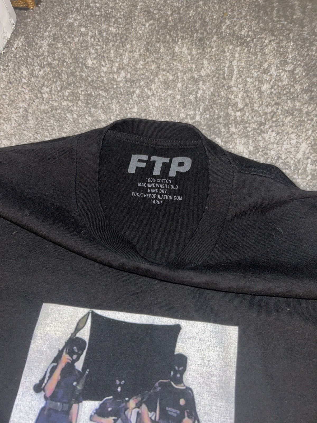 Fuck The Population Crisis tee Size US L / EU 52-54 / 3 - 3 Thumbnail