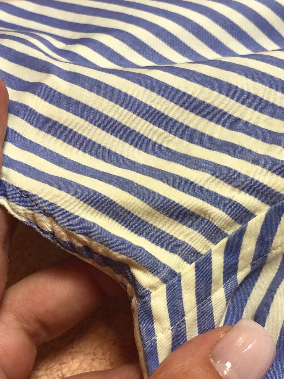 Lacoste Vintage striped print shirt Y2K Lacoste logo streetwear Size US L / EU 52-54 / 3 - 14 Thumbnail