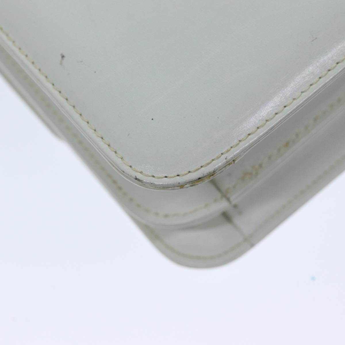 Gucci GUCCI Hand Bag Leather White Size ONE SIZE - 9 Thumbnail