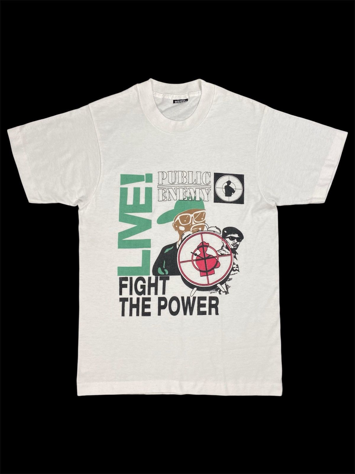 Public Enemy Vintage Public Enemy Fight The Power Hip Hop T-Shirt Size US M / EU 48-50 / 2 - 1 Thumbnail