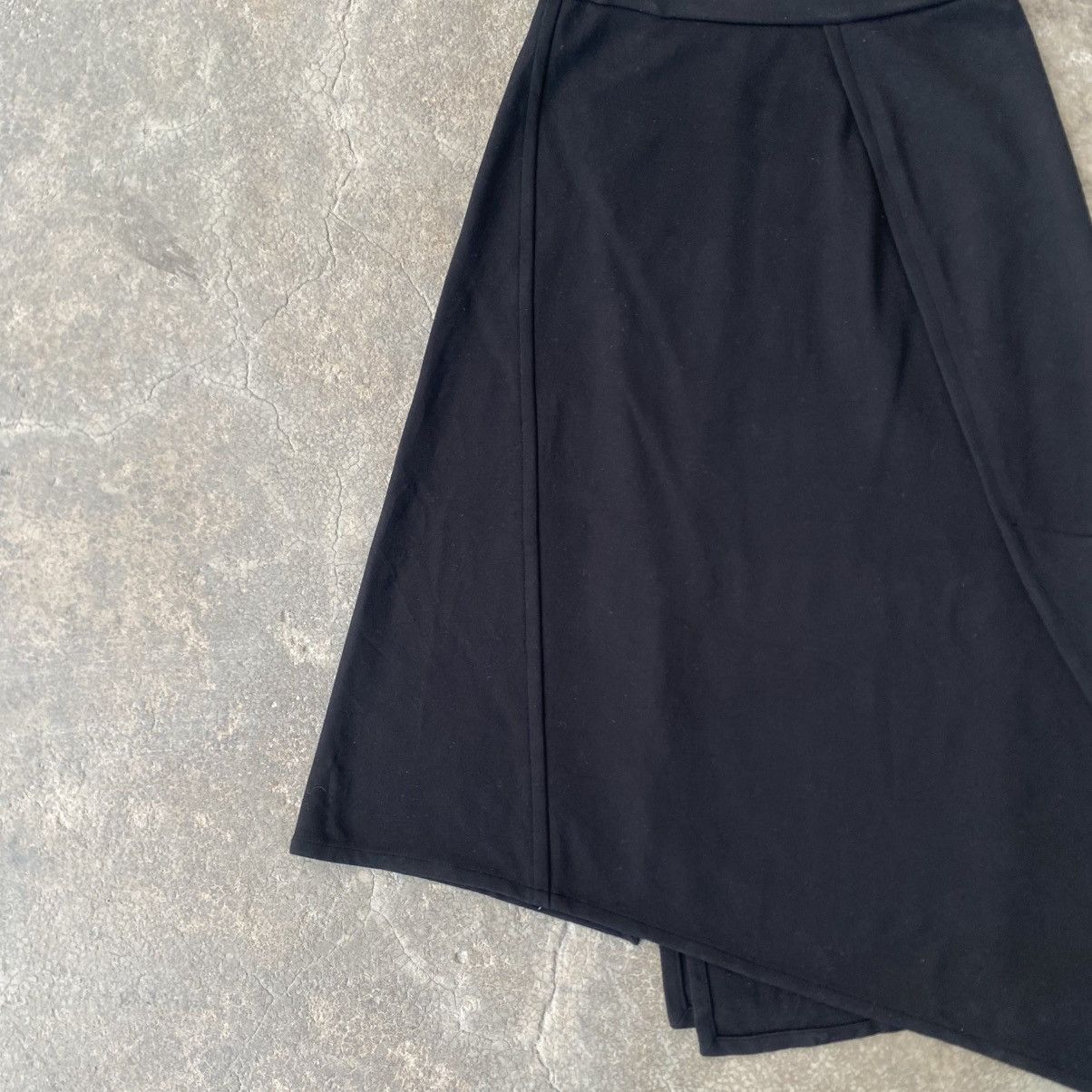 Helmut Lang ‼️LAST DROP‼️Helmut Lang Asymmetrical Bondage Skirt Black Size 32" / US 10 / IT 46 - 12 Thumbnail