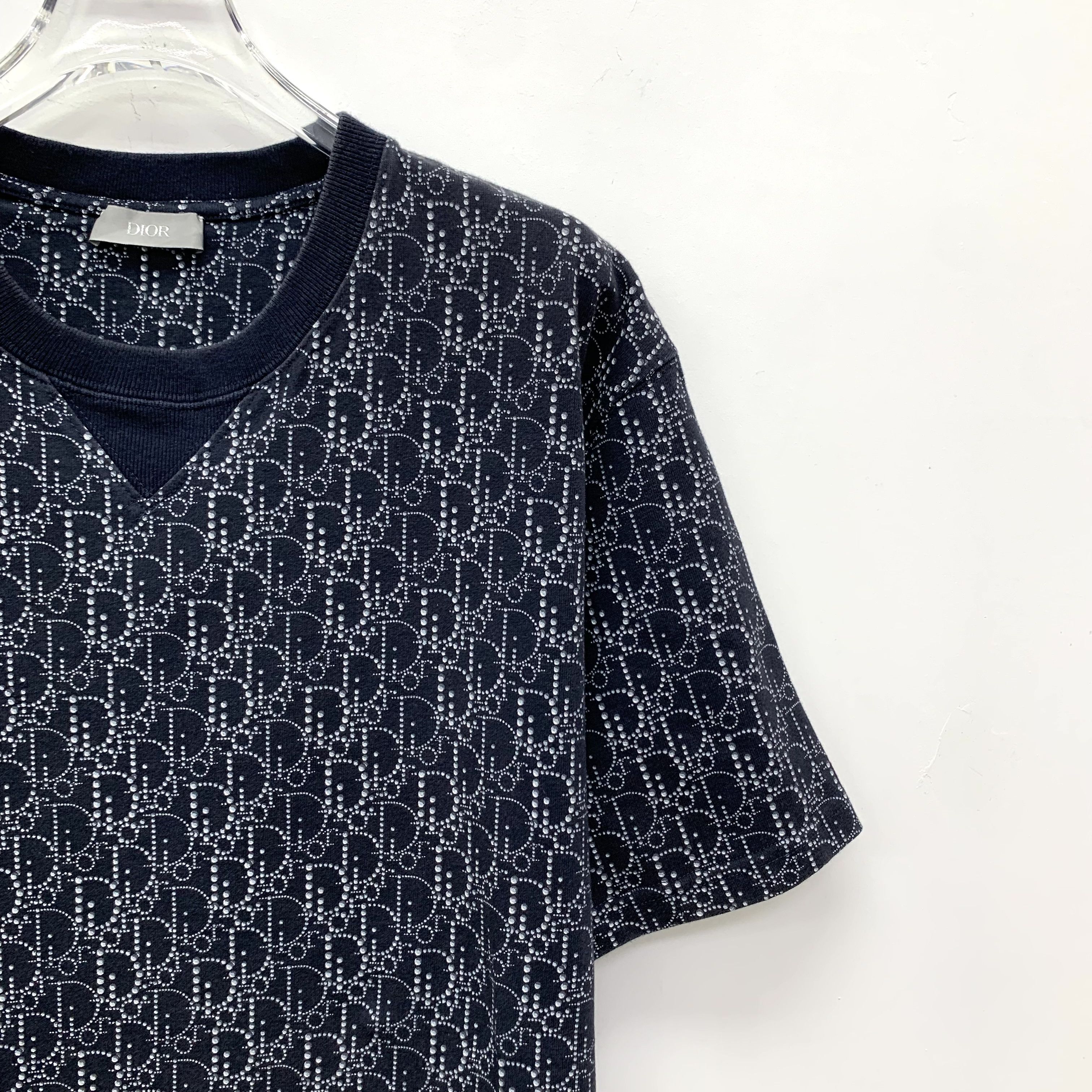 Dior Dior Monogram T-Shirt Black (XL) Size US XL / EU 56 / 4 - 6 Thumbnail