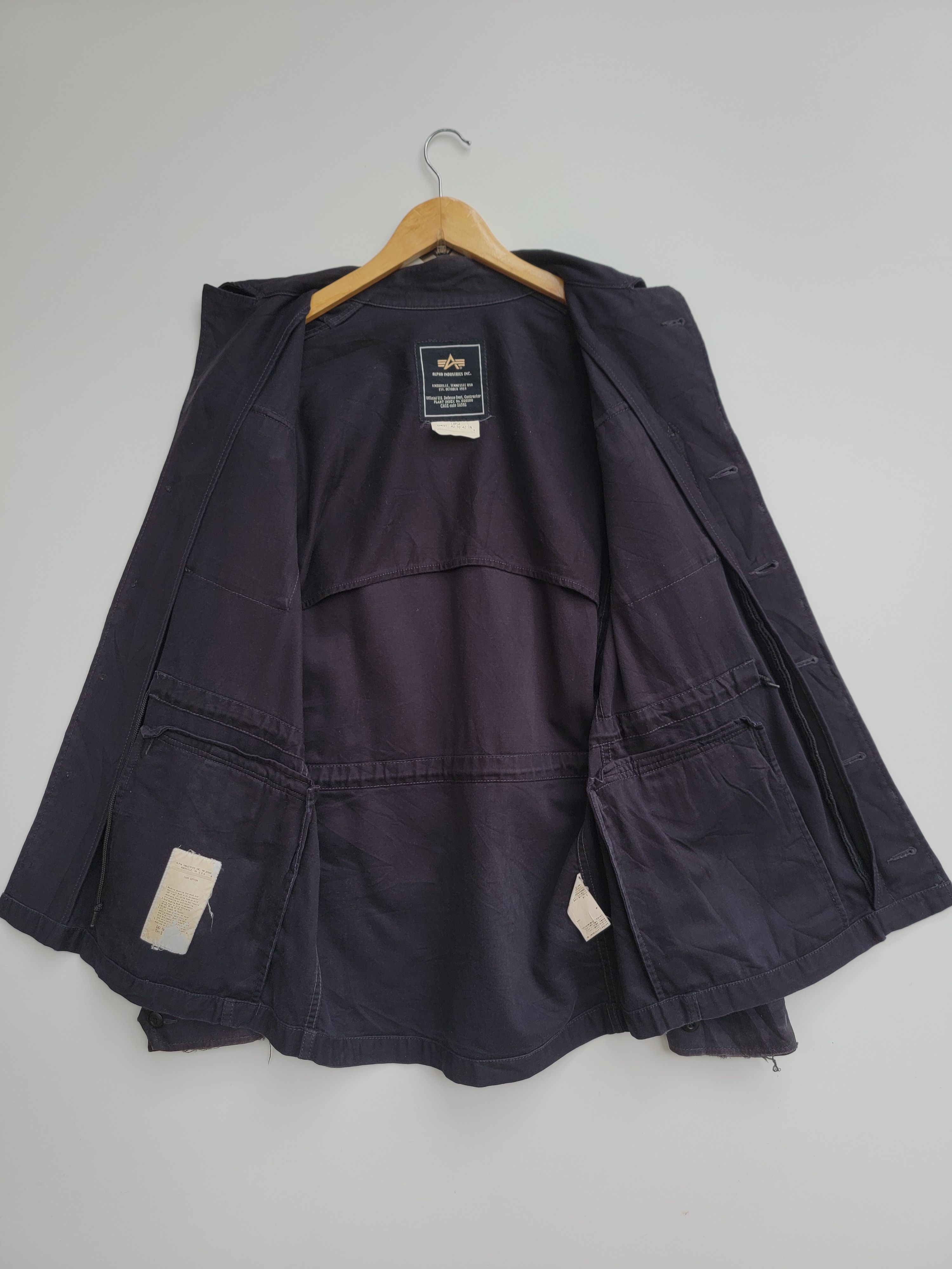 Alpha Industries × Vintage Vintage Alpha Industries Jacket Size US L / EU 52-54 / 3 - 2 Thumbnail