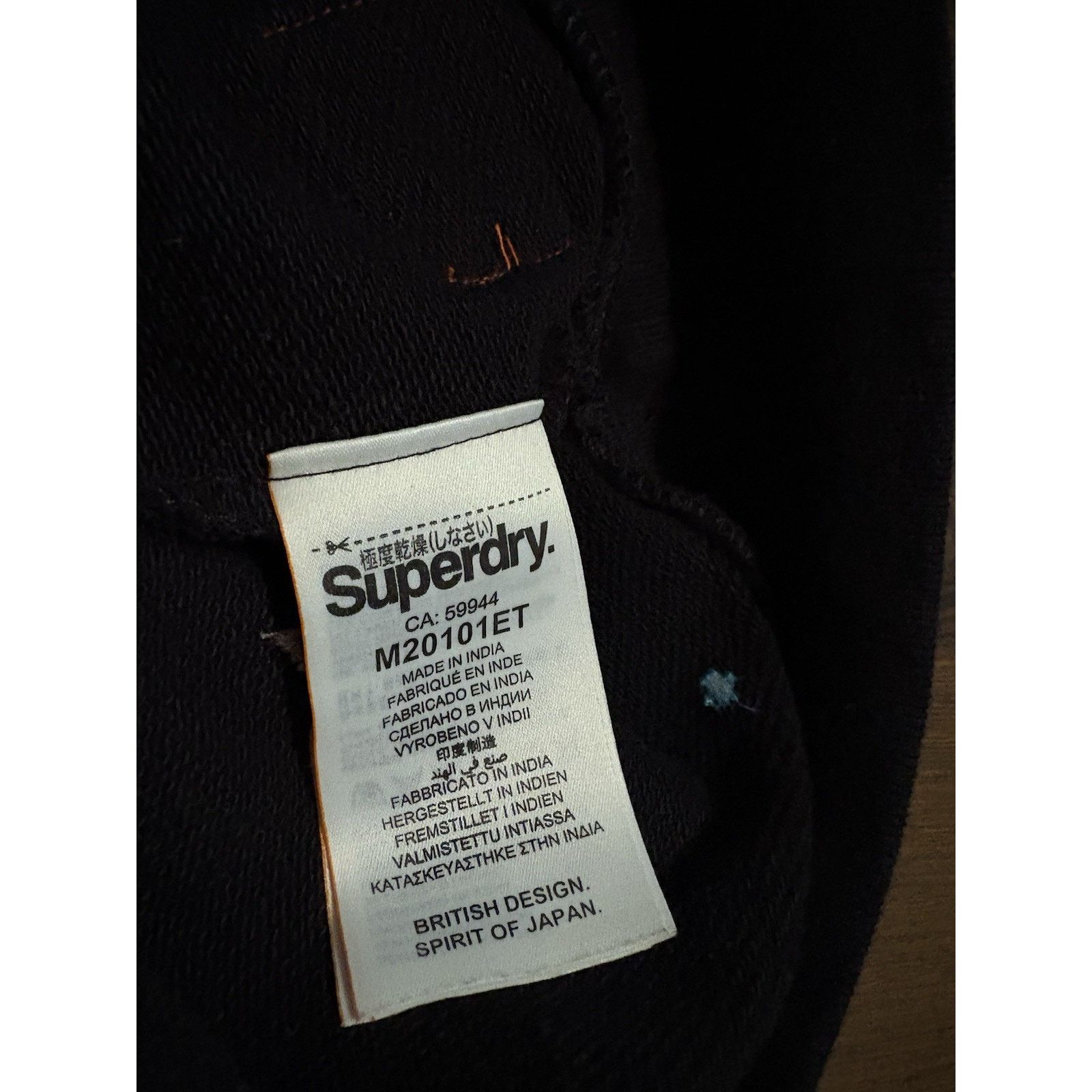 Superdry Superdry Mens All Over Embroidered Blk crew sweatshirt CrewM Size US M / EU 48-50 / 2 - 6 Thumbnail