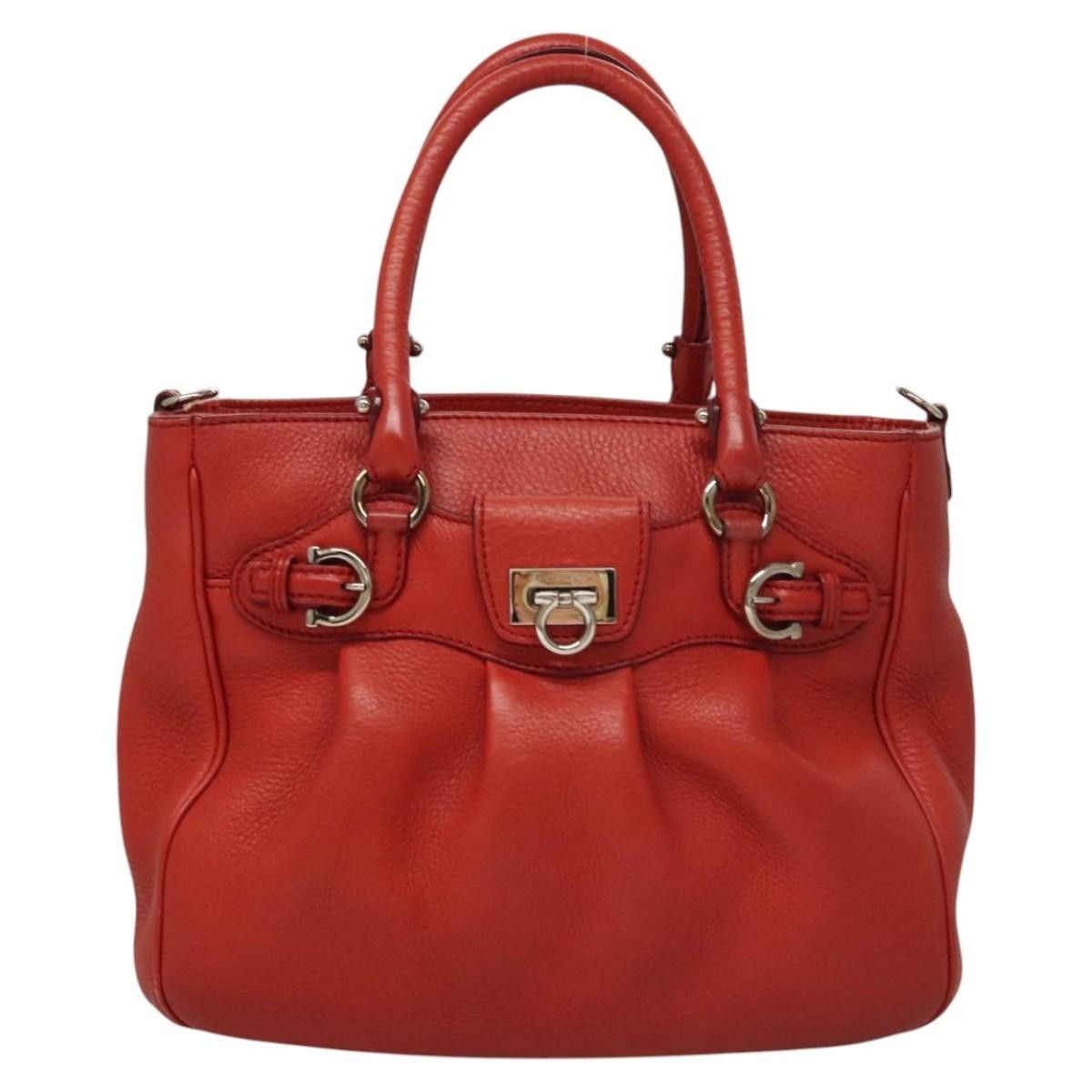 Salvatore Ferragamo Salvatore Ferragamo Gancini handbag Leather Size ONE SIZE - 1 Thumbnail