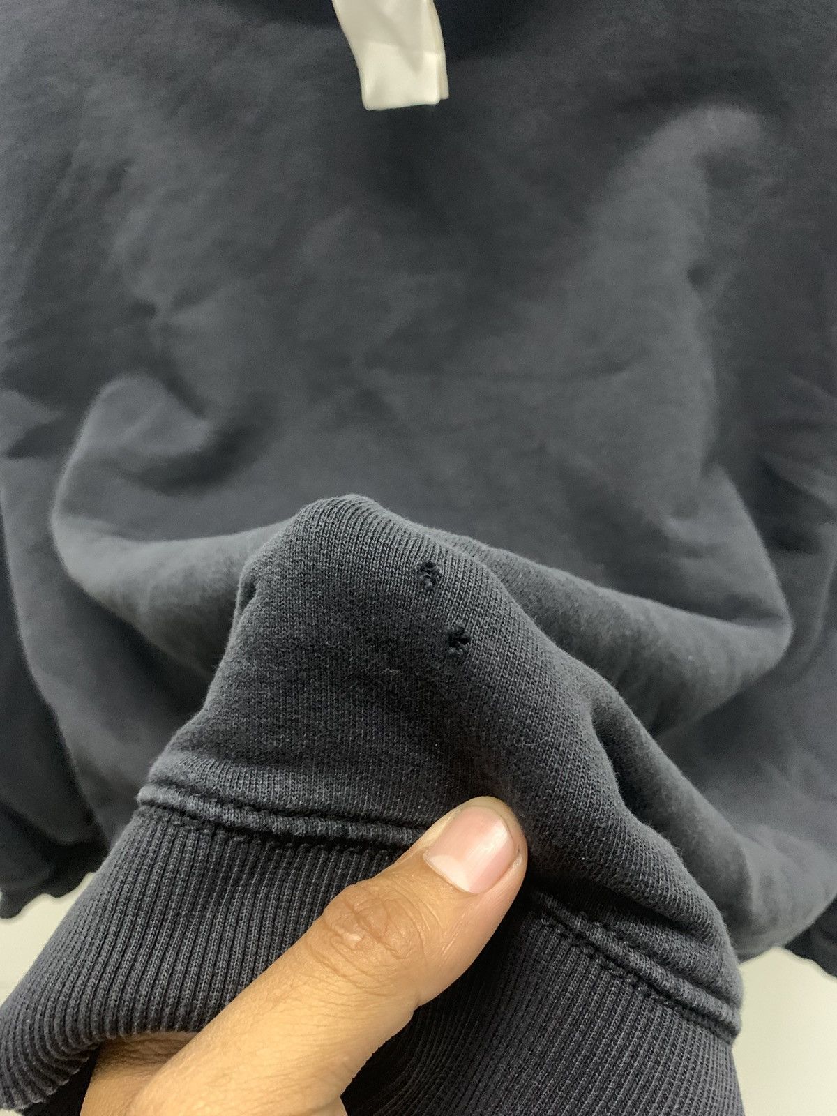 Maison Margiela MM6 Maison Margiela Black Logo Hoodie Size L / US 10 / IT 46 - 9 Thumbnail