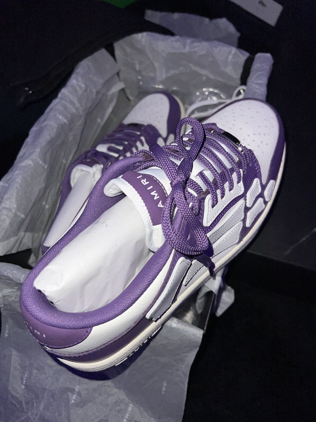 Amiri Amiri Skel Low-Top “Purple” BNWT Size US 11 / EU 44 - 7 Thumbnail