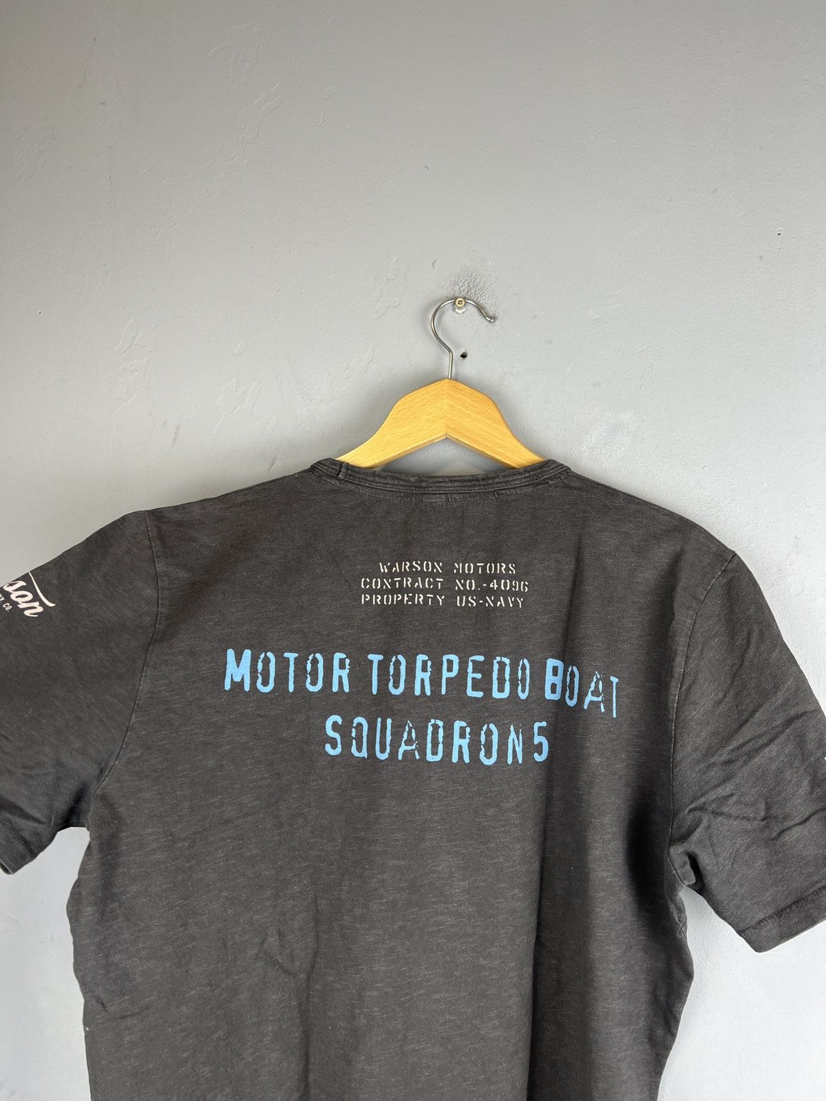 Vintage Warson Motors 53 Racing Equipment tee Size US L / EU 52-54 / 3 - 7 Thumbnail