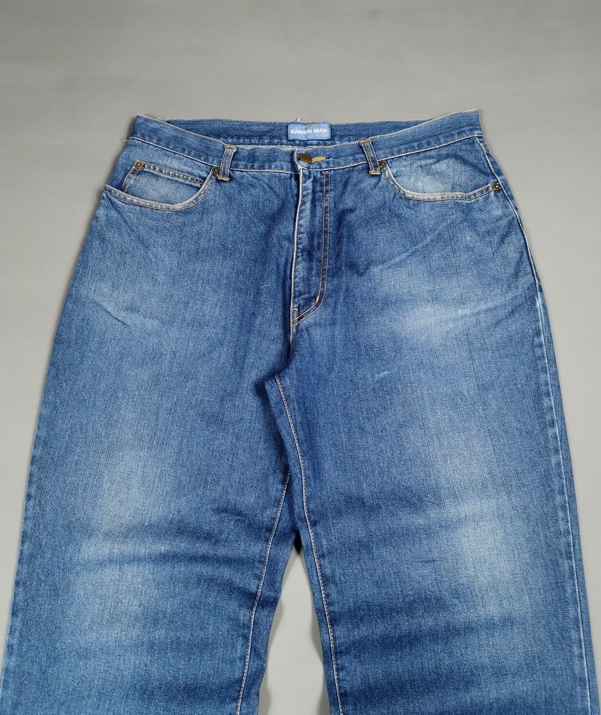 Kansai Yamamoto Loose Fit Kansai Man Rayon Denim Jeans Size US 34 / EU 50 - 6 Thumbnail