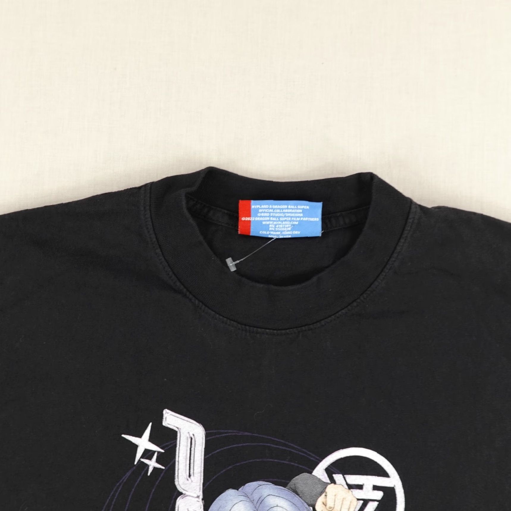 Hypland Hypland Dragon Ball Z T-Shirt Mens Medium Black Super Hero Trunks Japanese Anime Graphic Short Sleeve Size US M / EU 48-50 / 2 - 2 Thumbnail