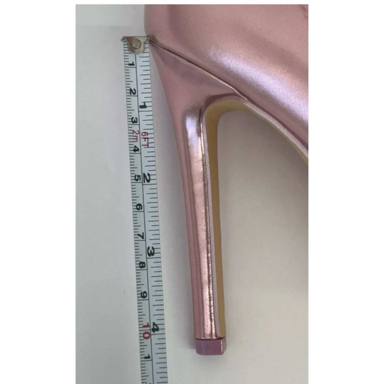 Other OLIVIA FERGUSON / Kiara / Pink Metallic / Stiletto Heels / Size US 10 / IT 40 - 5 Thumbnail