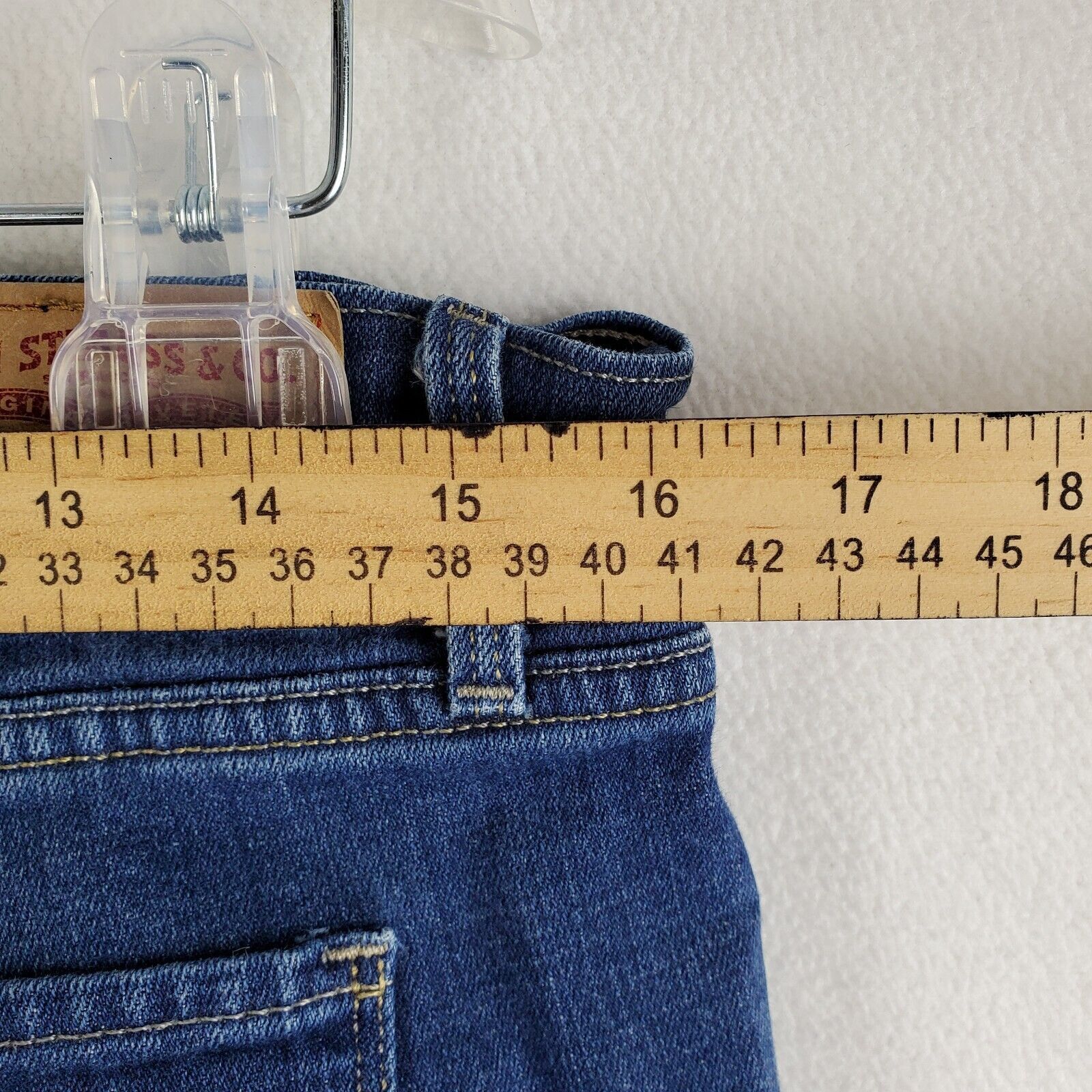 Levi's Levi's 515 Women 10 Jeans Bootcut Denim Medium Wash Mid Rise Size 32" / US 10 / IT 46 - 5 Thumbnail