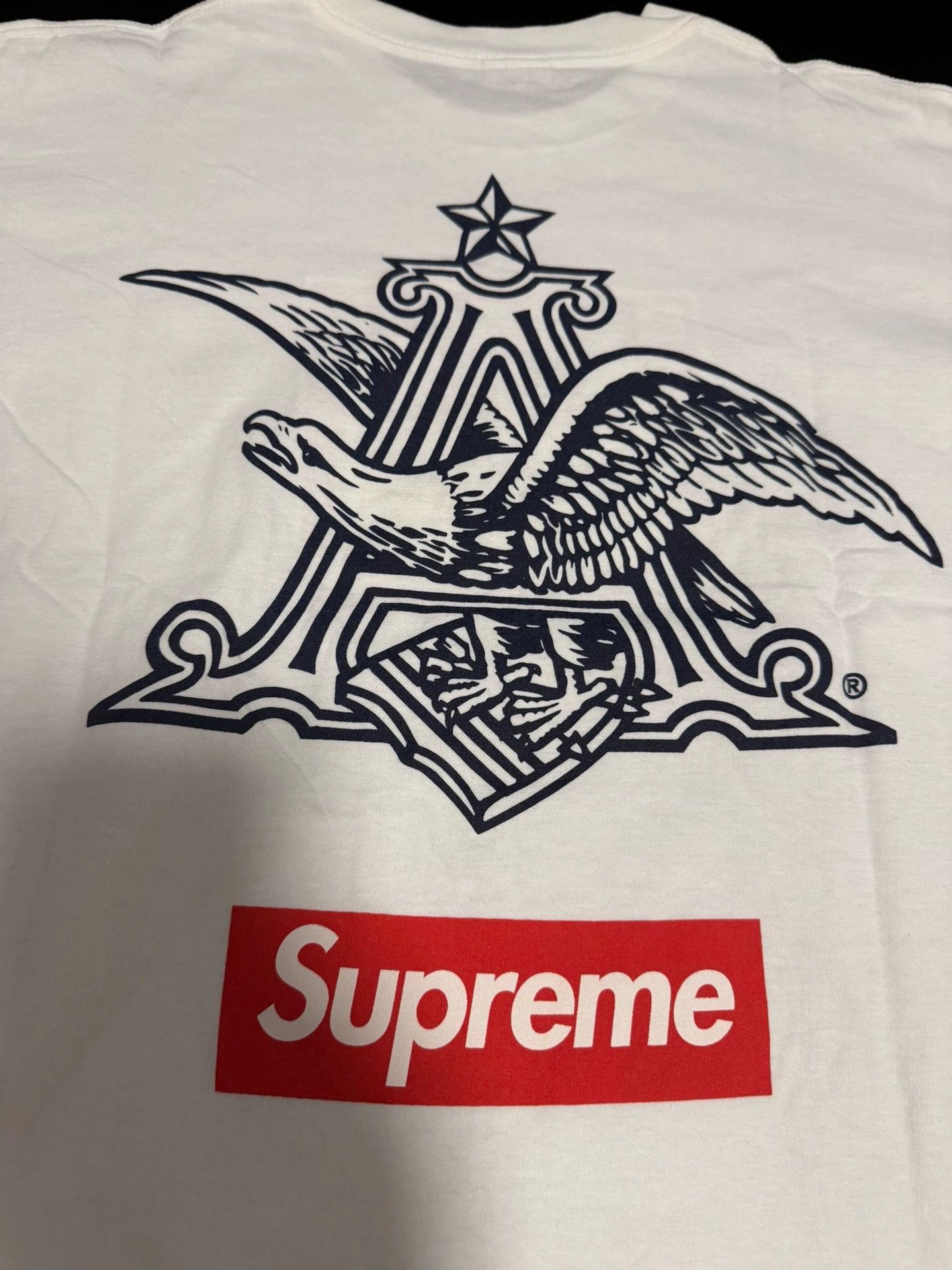 Supreme Supreme Box Logo Tee Back Big Logo Budweiser L Size US L / EU 52-54 / 3 - 3 Thumbnail