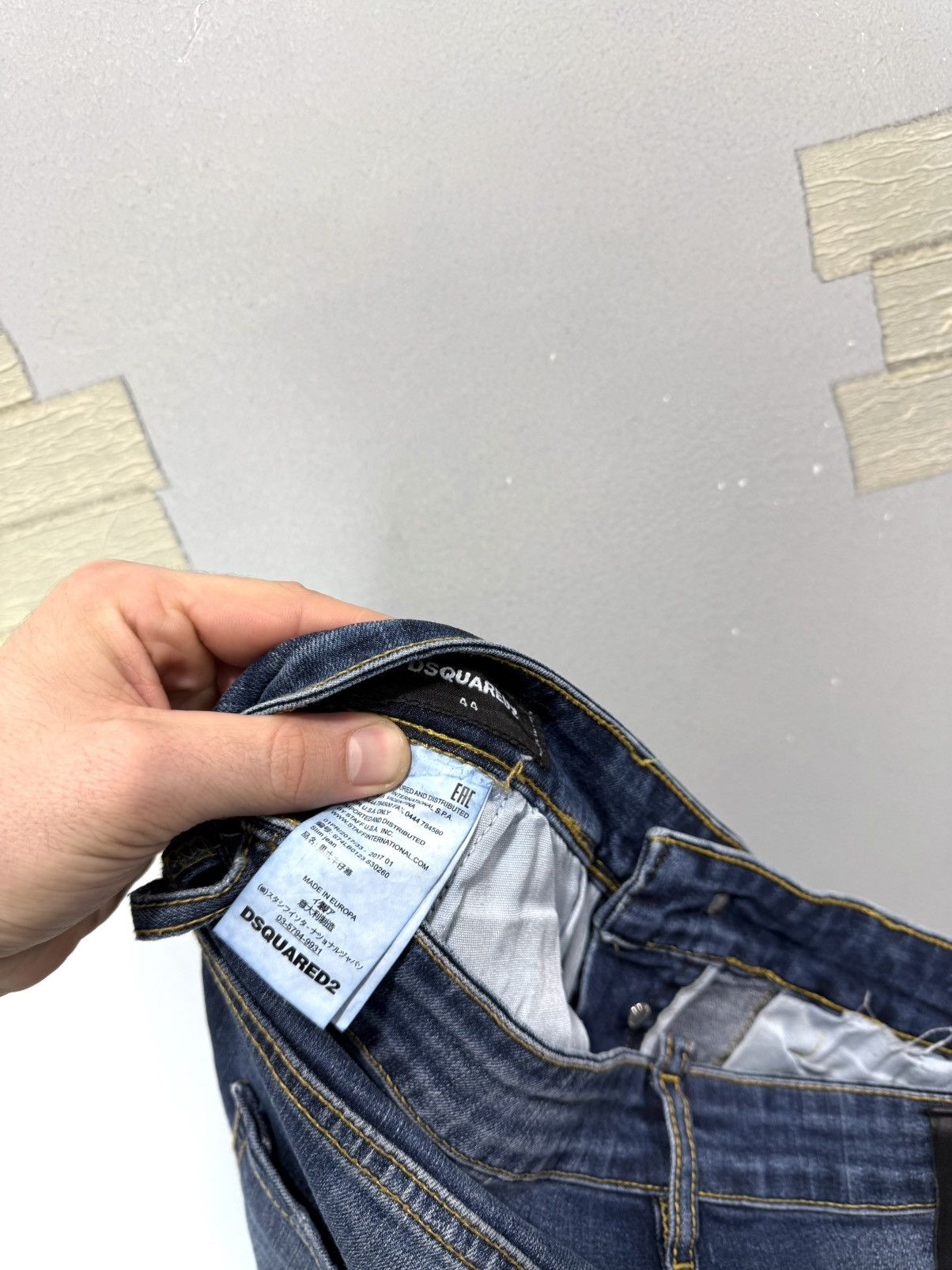 Dsquared2 Dsquared2 Zip Multipocket Denim Pants Jeans Drill Dripp Uk Size US 32 / EU 48 - 10 Thumbnail