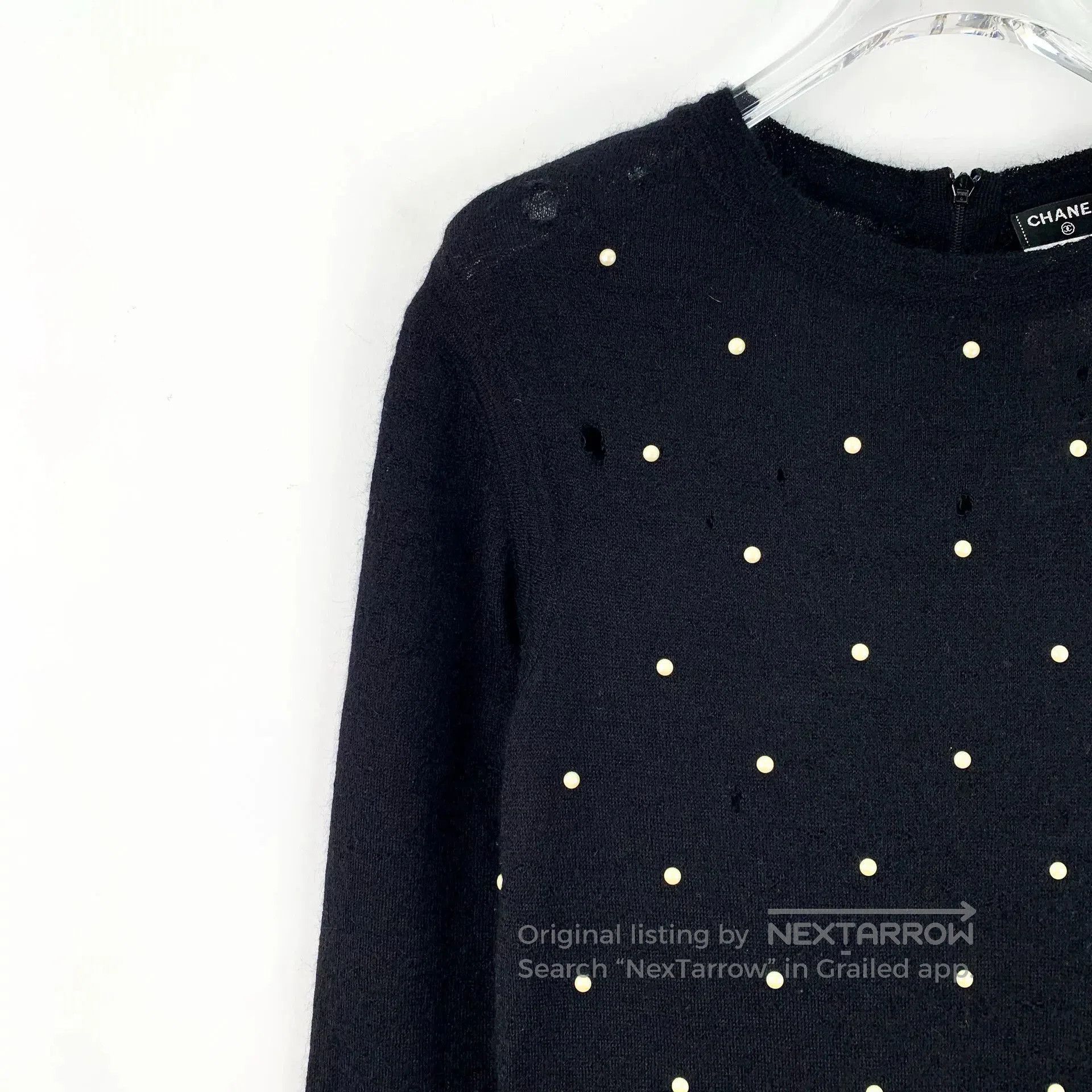 Chanel black pearl. Size US XS / EU 42 / 0 - 4 Thumbnail