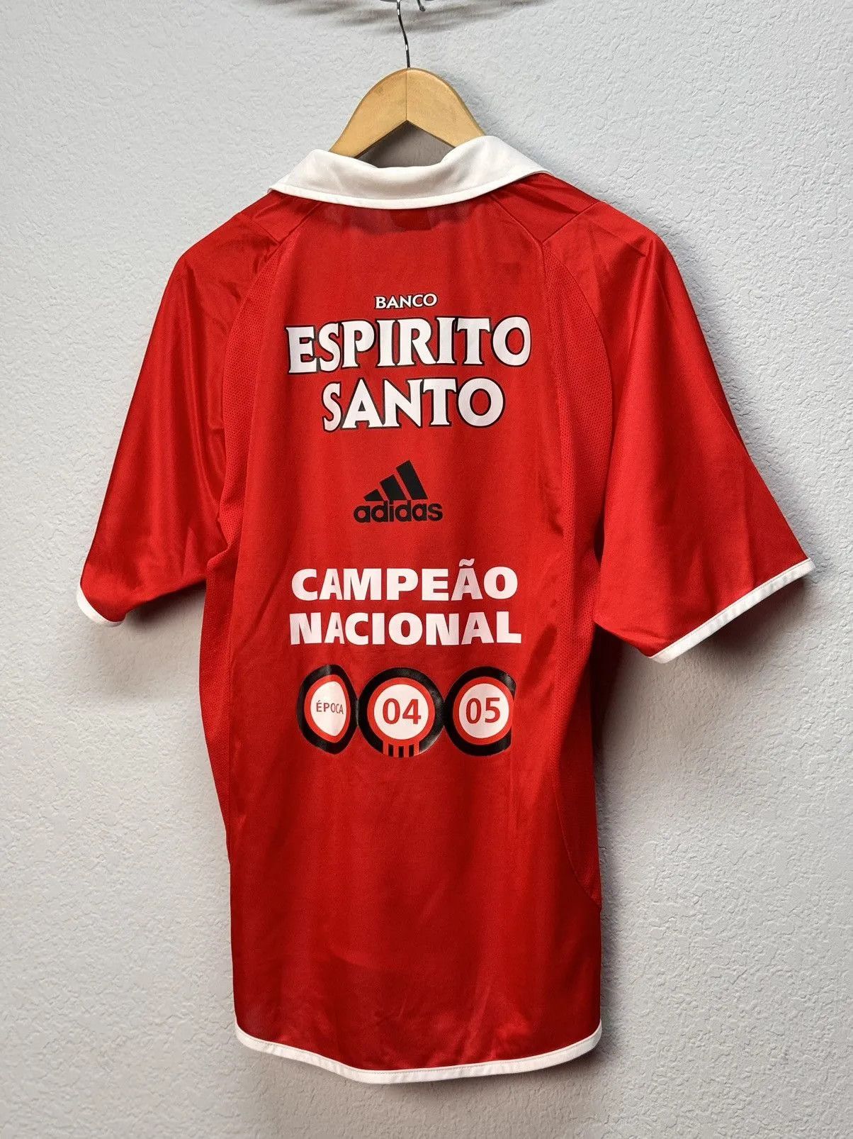 Adidas Vintage Adidas Benfica 2004 Spain Soccer Jersey Football tee Size US S / EU 44-46 / 1 - 10 Thumbnail