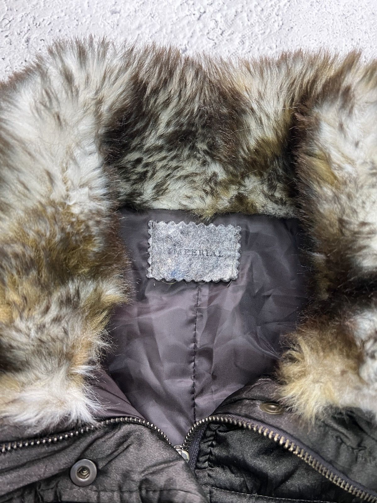 If Six Was Nine Y2k Japanese Fur collar If six was nine gothic bomber jacket Size US S / EU 44-46 / 1 - 6 Thumbnail