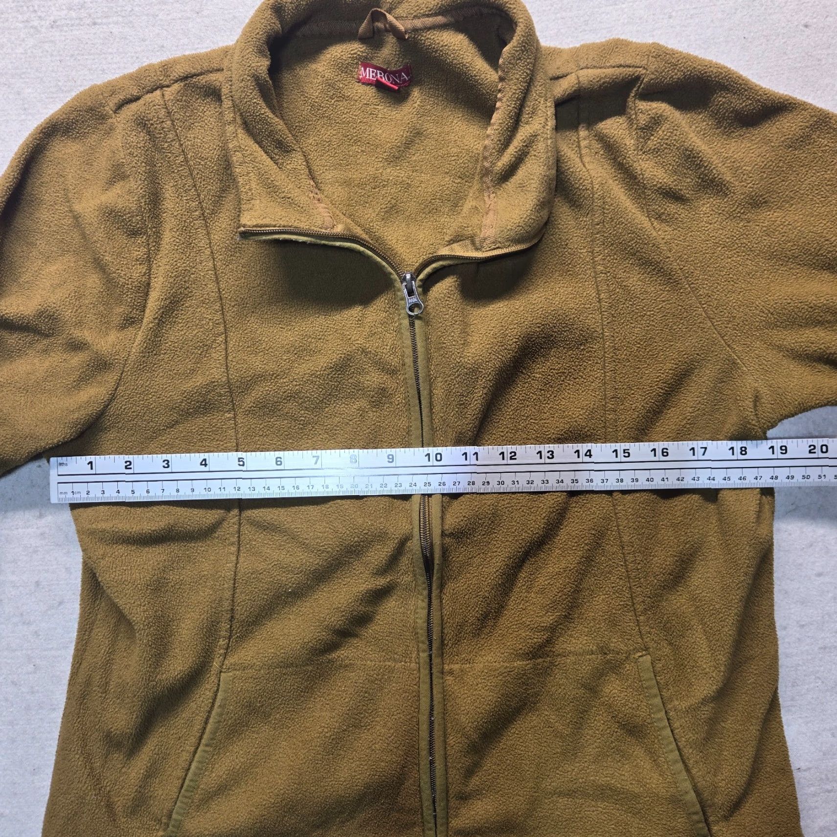 Merona Merona Solid Brown Full Zip Sweater Long Sleeve Adult Women's Size L Large Size L / US 10 / IT 46 - 4 Thumbnail