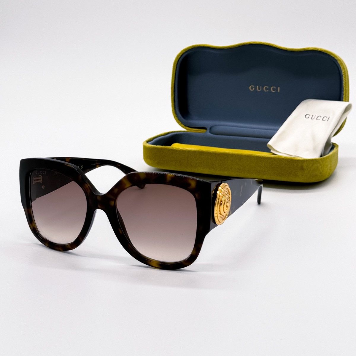 Gucci NEW Gucci GG1550SK 003 Women Square Sunglasses GG 