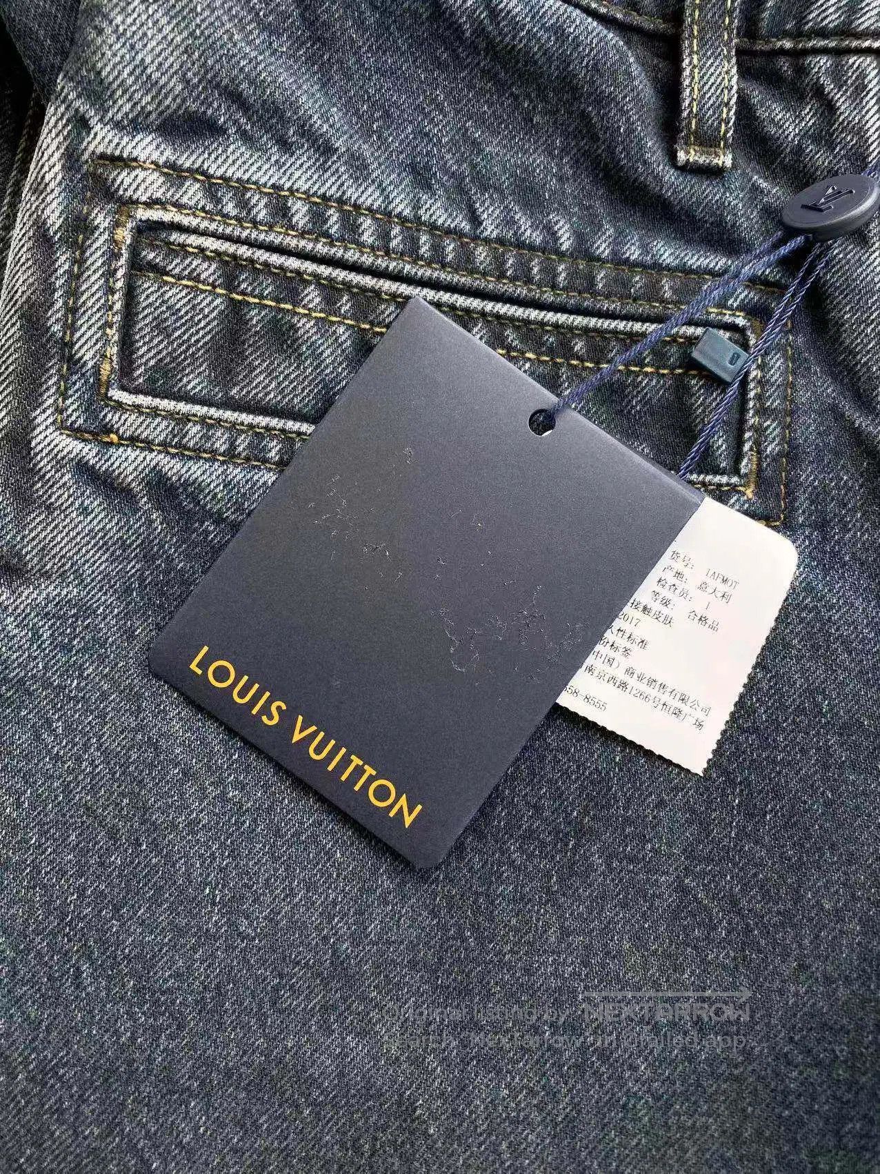 Louis Vuitton Louis Vuitton Letter logo wide-leg jeans| Size 24" / US 00 / IT 34 - 7 Thumbnail
