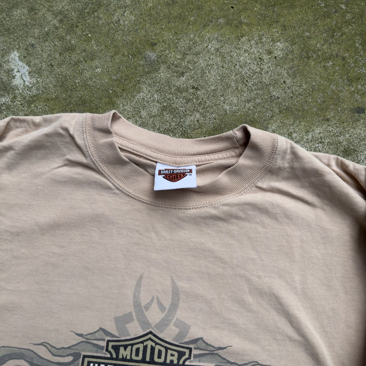 Harley Davidson Harley Davidson Faded Flame Longsleeve Tee ERD Grunge Chrome Size US XL / EU 56 / 4 - 8 Thumbnail