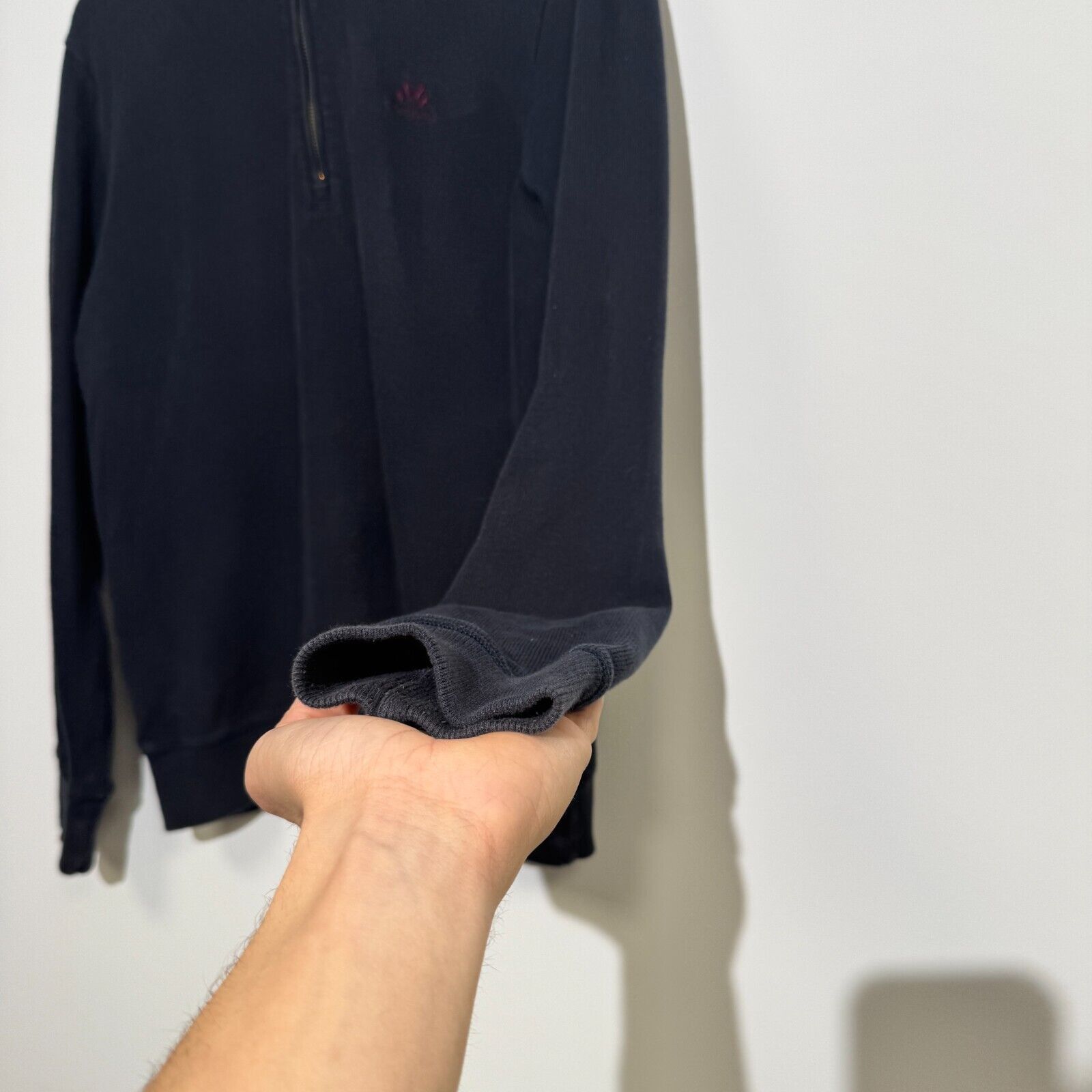 Jean Paul Gaultier × Vintage Jean Paul Unisex Navy Blue Cotton Crewneck Size M Washed Size US M / EU 48-50 / 2 - 6 Thumbnail