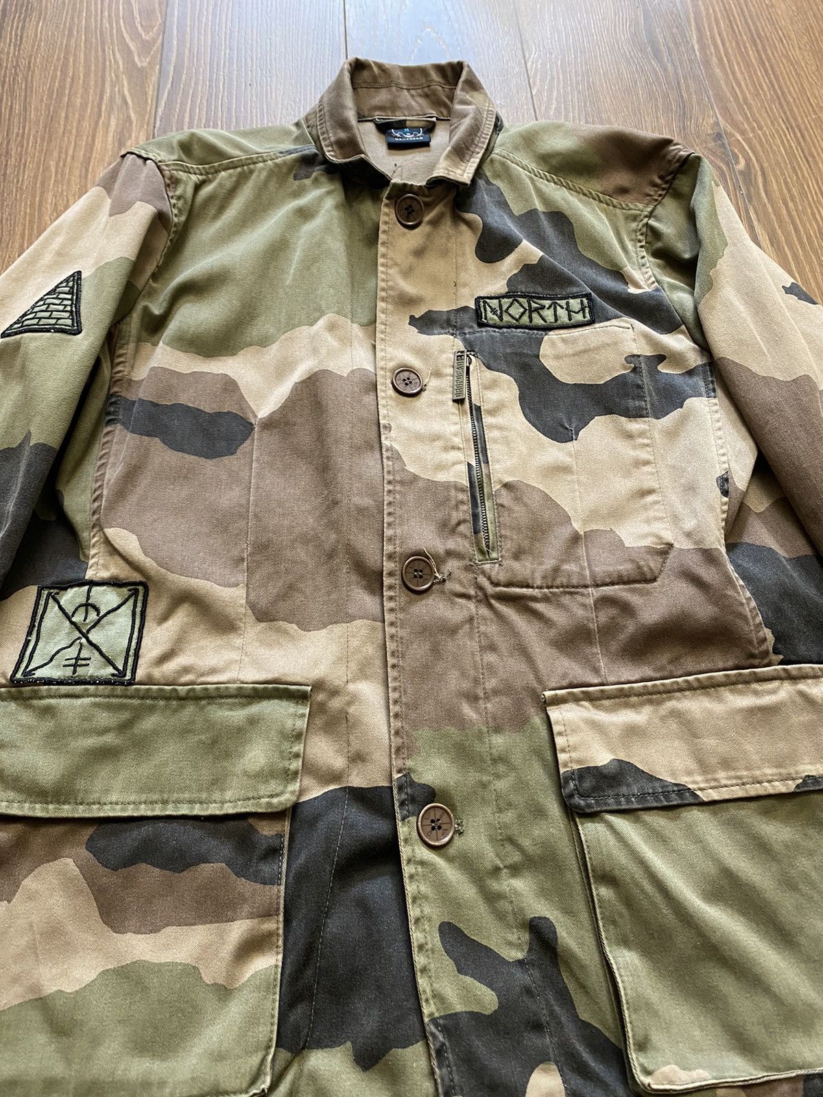Drop Dead Drop Dead Camouflage Jacket Back Print Rare Archive Vintage Size US M / EU 48-50 / 2 - 6 Thumbnail