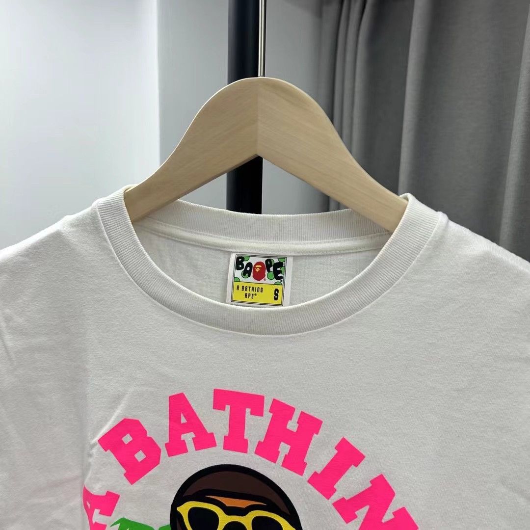 Bape BABY MILO COLLEGE TEE Size US S / EU 44-46 / 1 - 3 Thumbnail