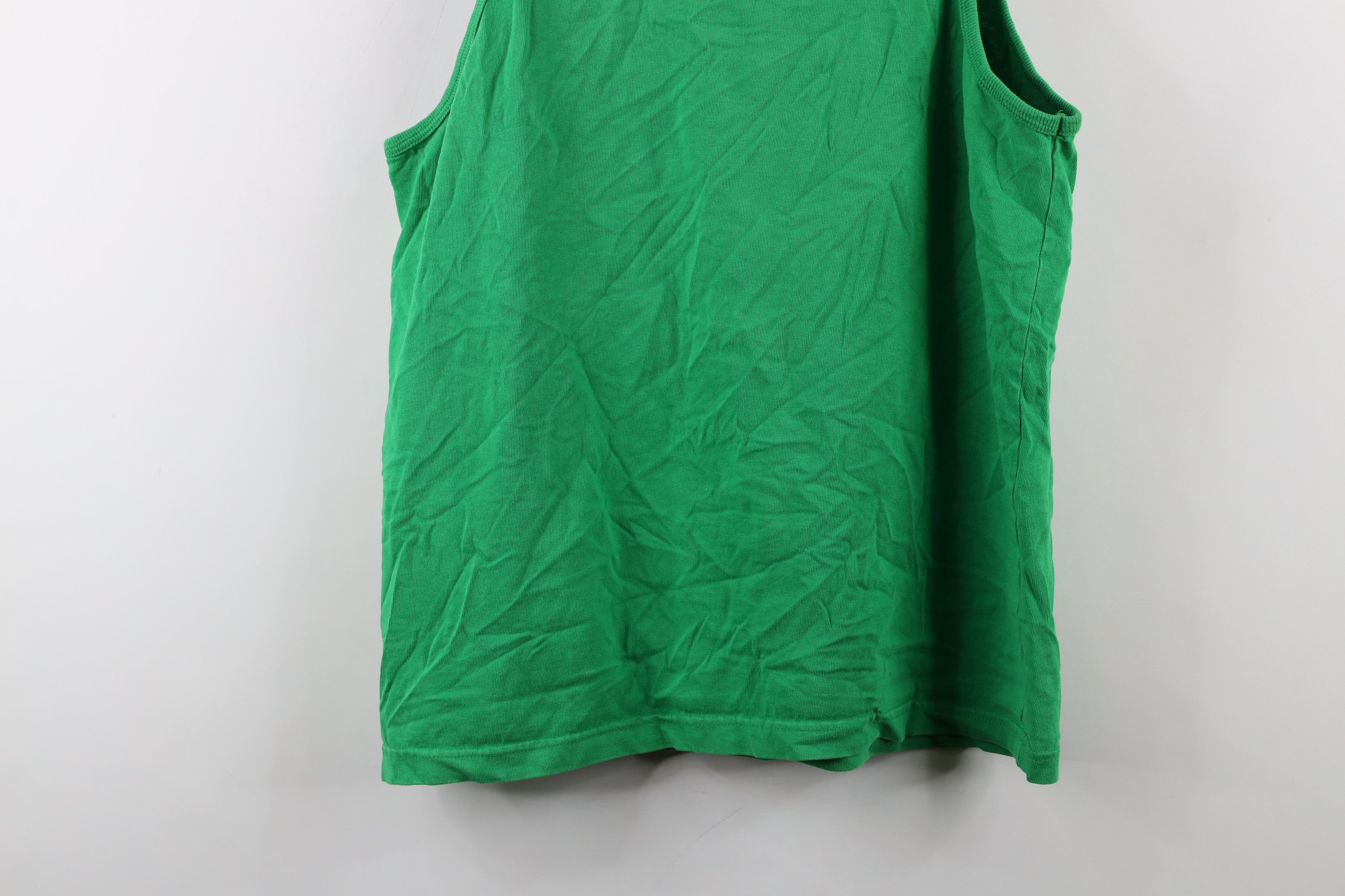 Speedo × Vintage Vintage 90s Speedo Tank Top T-Shirt Kelly Green Cotton USA Size US M / EU 48-50 / 2 - 14 Thumbnail