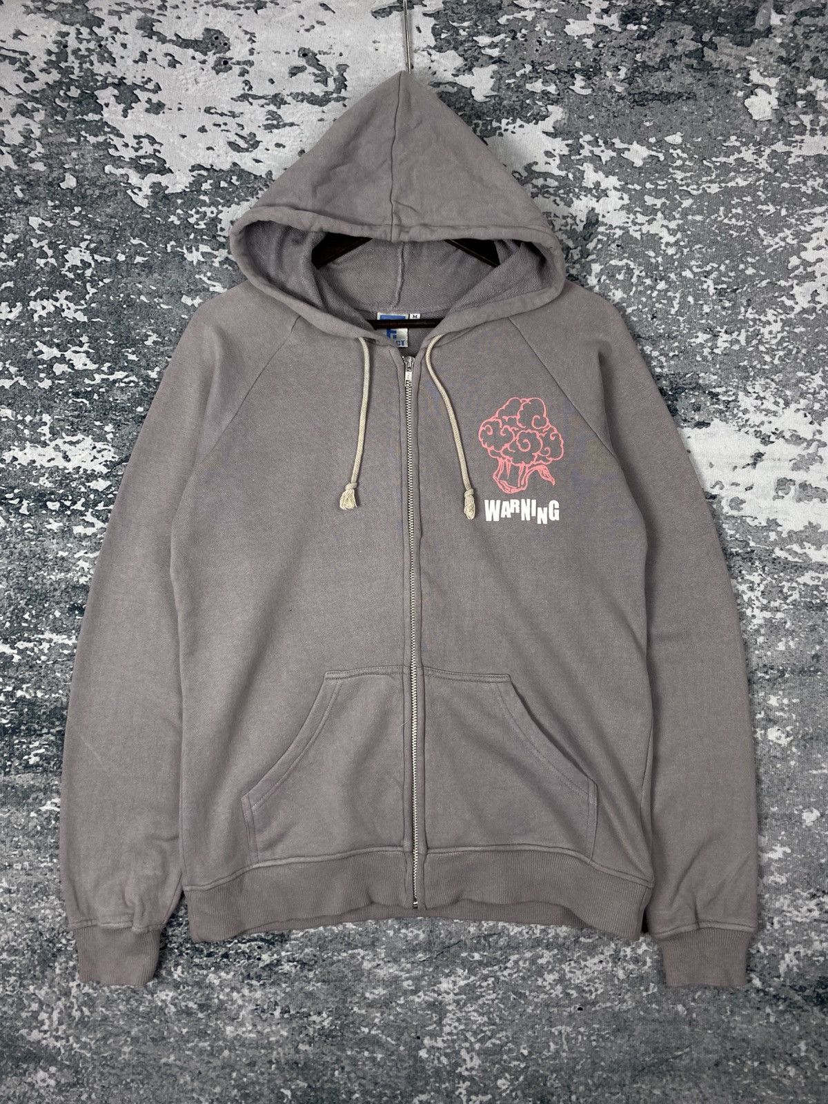 Japanese Brand Vintage T-Fact Zip Up Hoodies Size US M / EU 48-50 / 2 - 2 Thumbnail