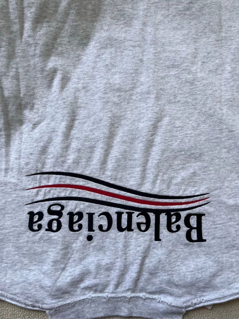 Balenciaga Balenciaga Embroidered Logo Short Sleeve T-Shirt-2506 Size US S / EU 44-46 / 1 - 3 Thumbnail