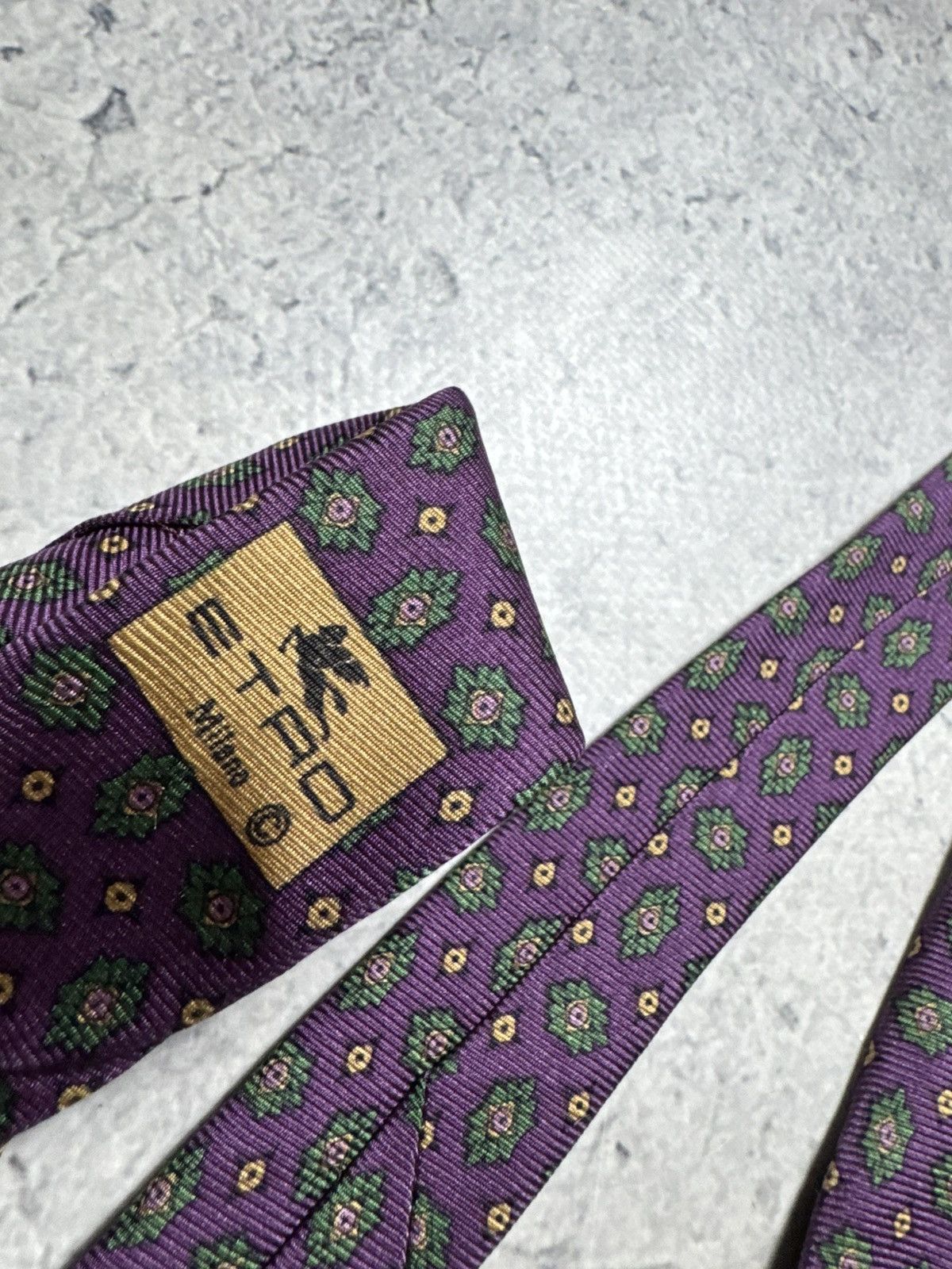 Etro Etro Luxury Silk Tie Size ONE SIZE - 2 Thumbnail