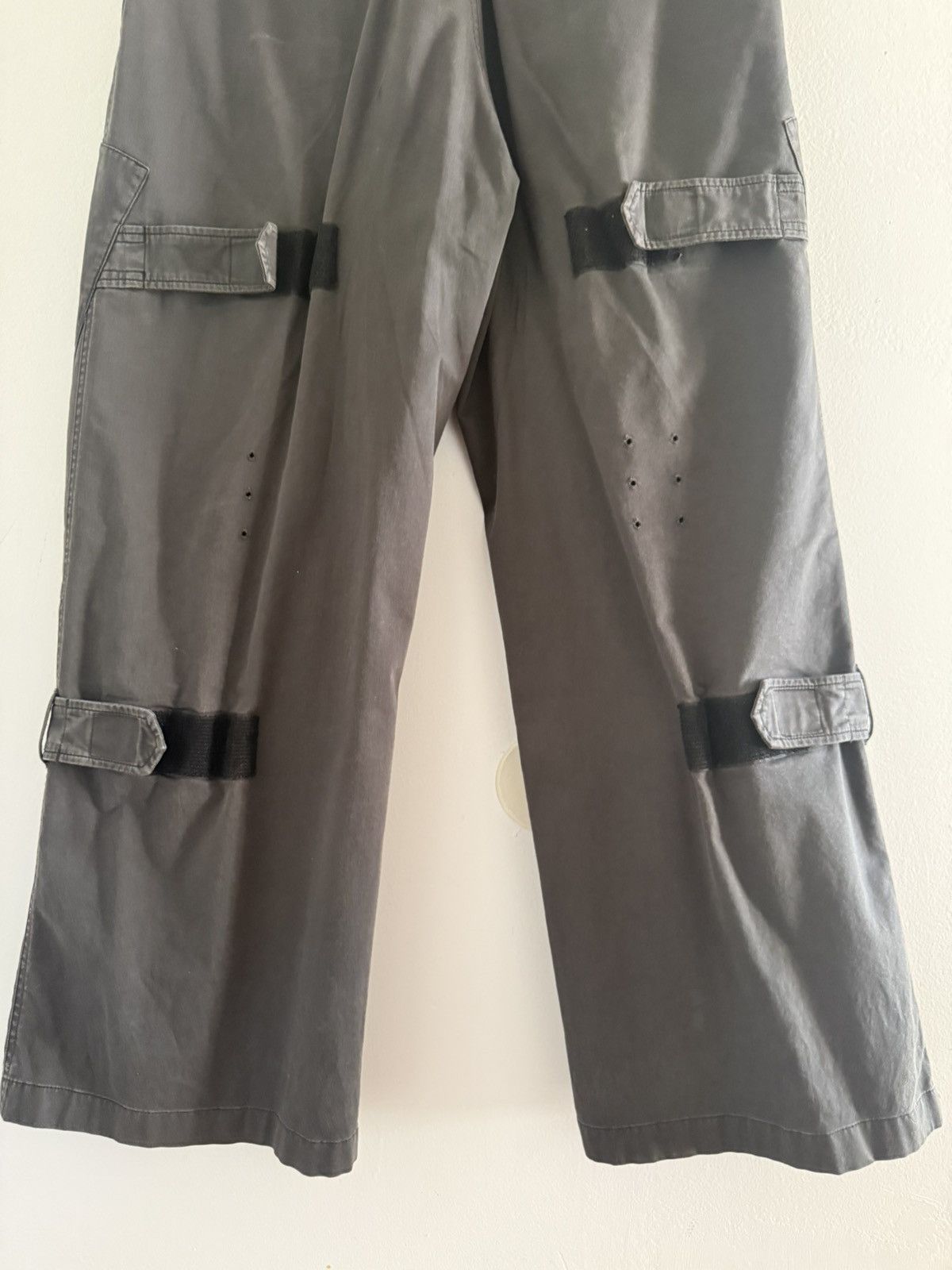 Acne Studios Acne Studios Chevron 6 Pocket Cargo Pants Washed Anthracite Size US 34 / EU 50 - 25 Thumbnail