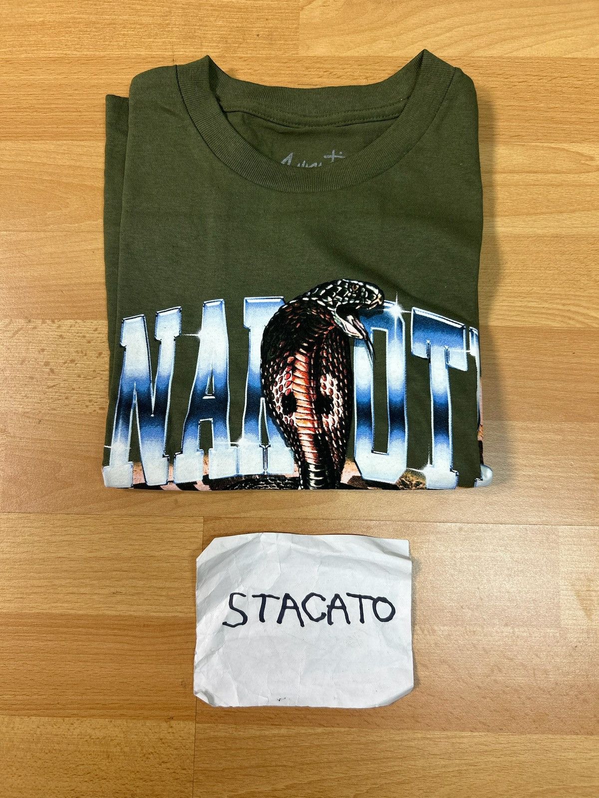 Gnarcotic × Rap Tees Gnarcotic Lil Gnar King Cobra Tee Green Size US S / EU 44-46 / 1 - 5 Thumbnail