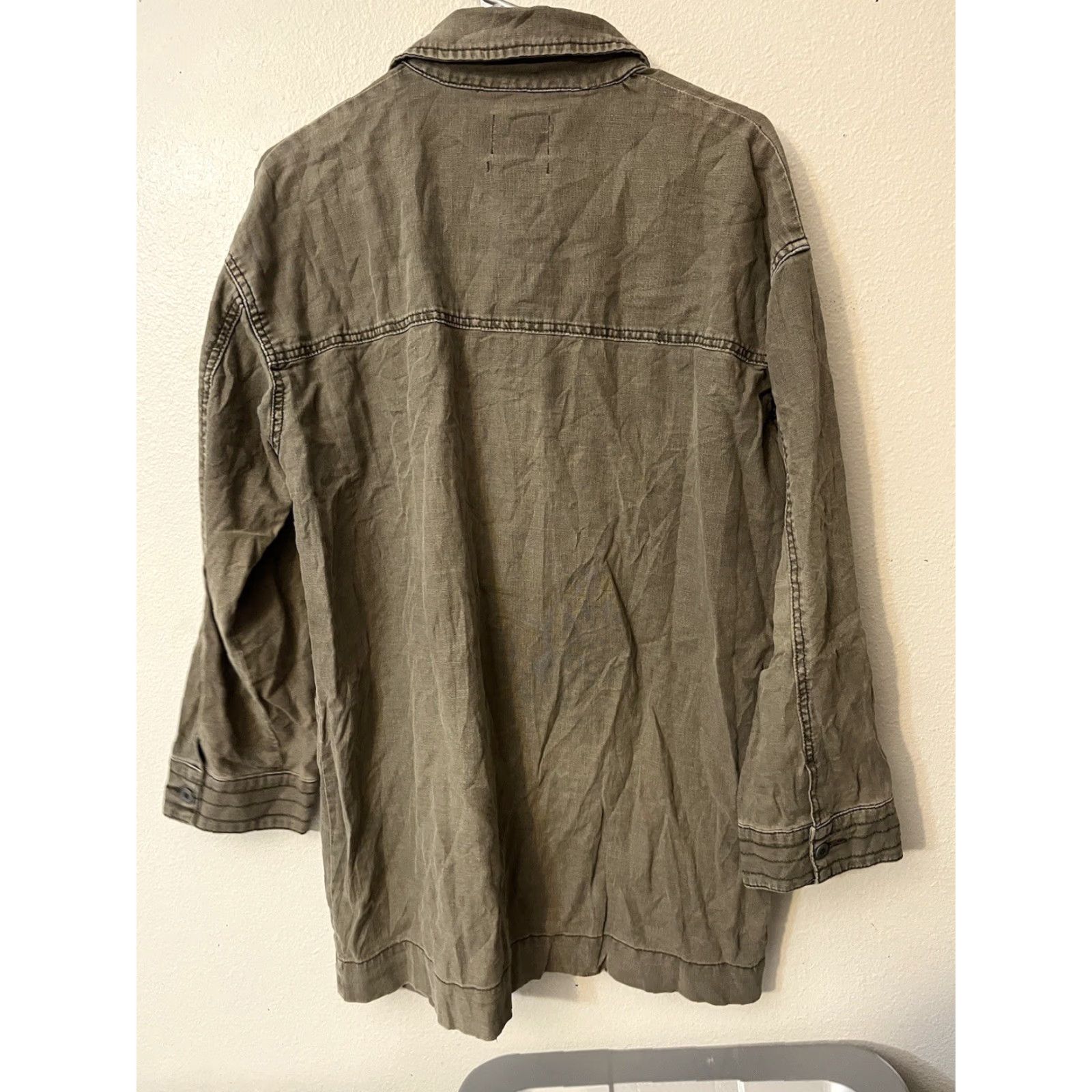Bdg BDG Jacket Womens M Brown Olive Military Utility Cargo Button Up Streetwear Size M / US 6-8 / IT 42-44 - 2 Thumbnail