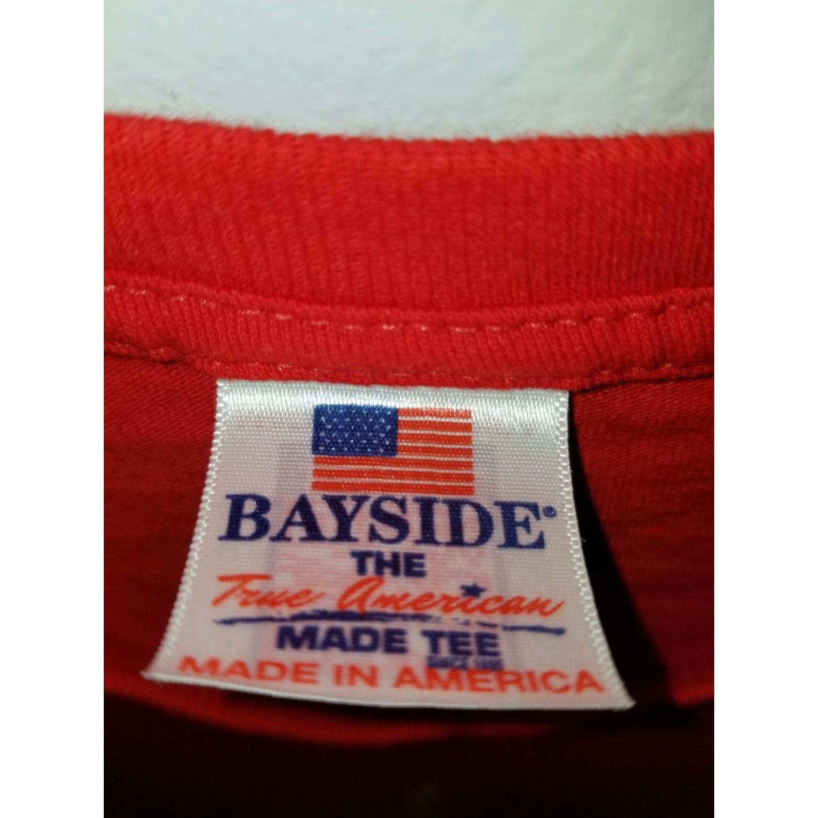 Vintage Vintage Bayside US House of Representatives Commemorative T Shirt - Men’s L Red Graphic Tee 100% Cotton Adults Shirt Size US L / EU 52-54 / 3 - 4 Thumbnail