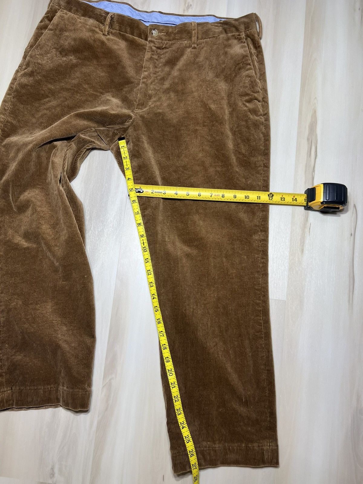 Polo Ralph Lauren Polo Ralph Lauren Brown Corduroy Pants Classic Fit Sz 38x32 Size US 38 / EU 54 - 5 Thumbnail