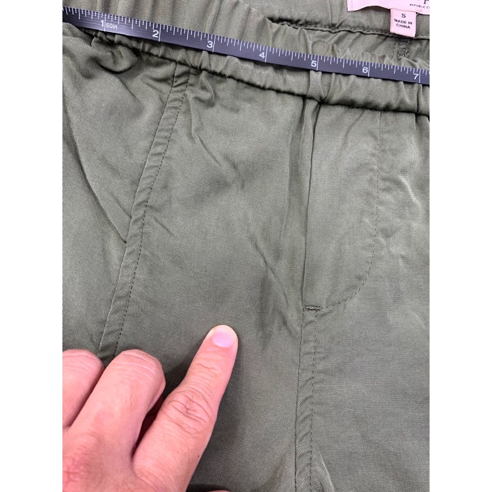 Vintage Philosophy Olive Green Jogger Pants Size S Size 28" / US 6 / IT 42 - 7 Thumbnail