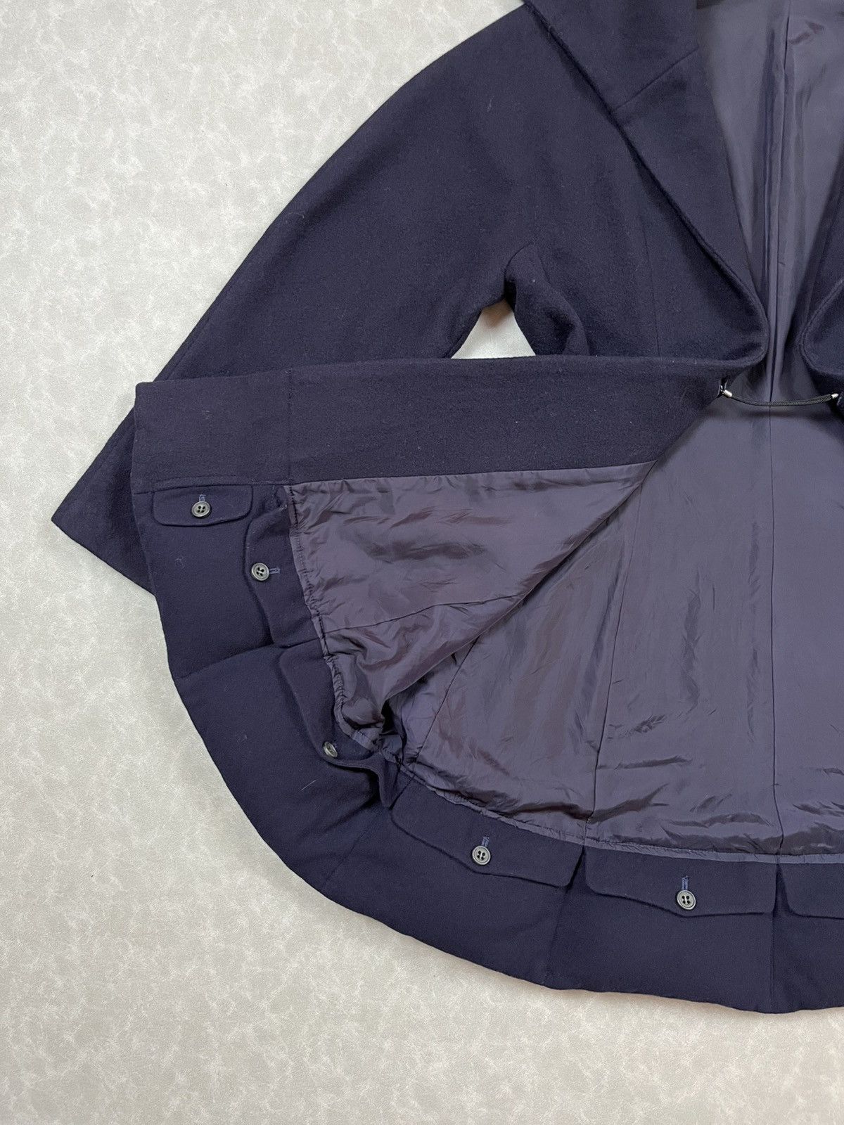 Yohji Yamamoto 90s Yohji yamamoto multi pocket wool jacket Size US M / EU 48-50 / 2 - 5 Thumbnail