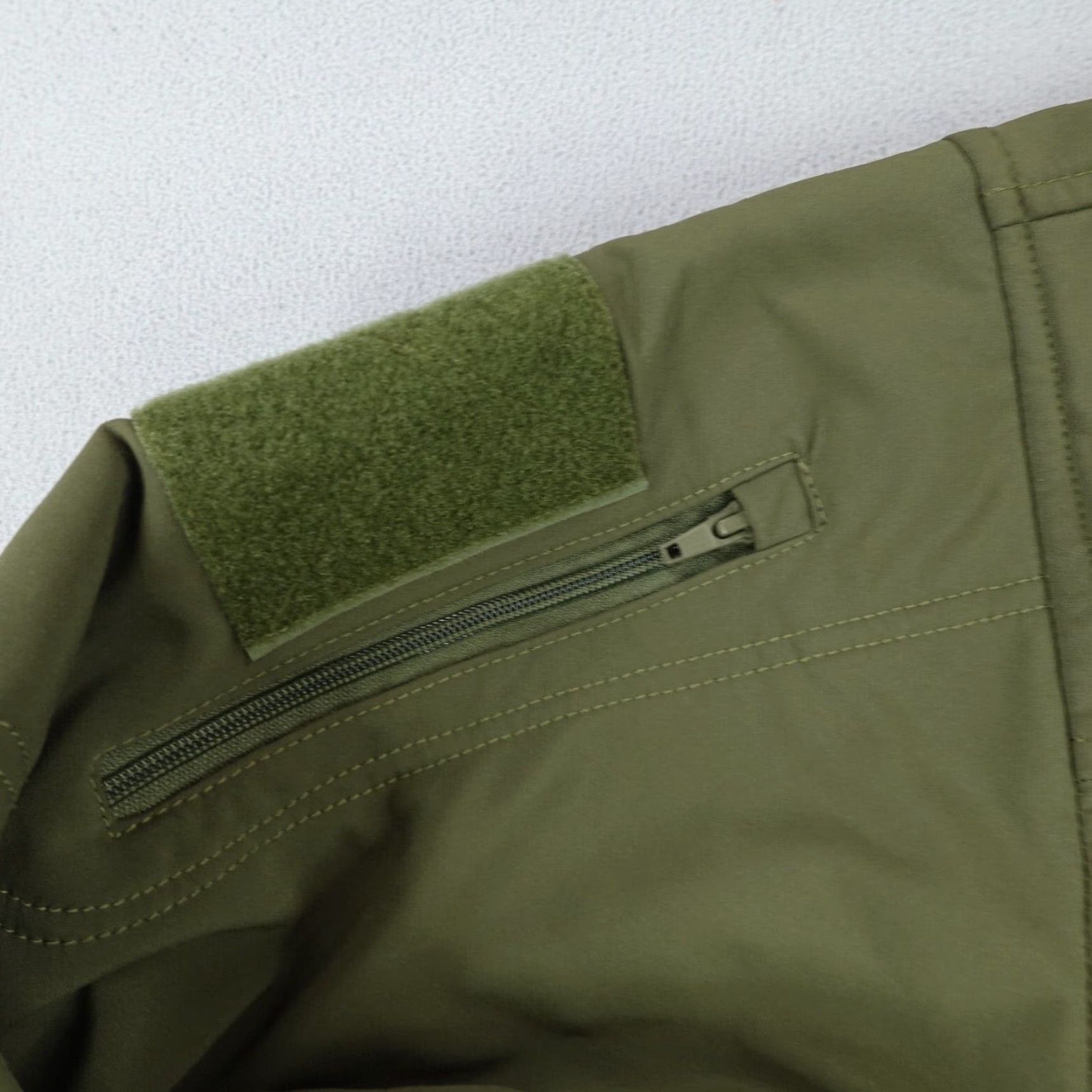 Vintage Voodoo Tactical Jacket Men Large Green Fleece Lined Softshell Coat Windbreaker Size US L / EU 52-54 / 3 - 4 Thumbnail