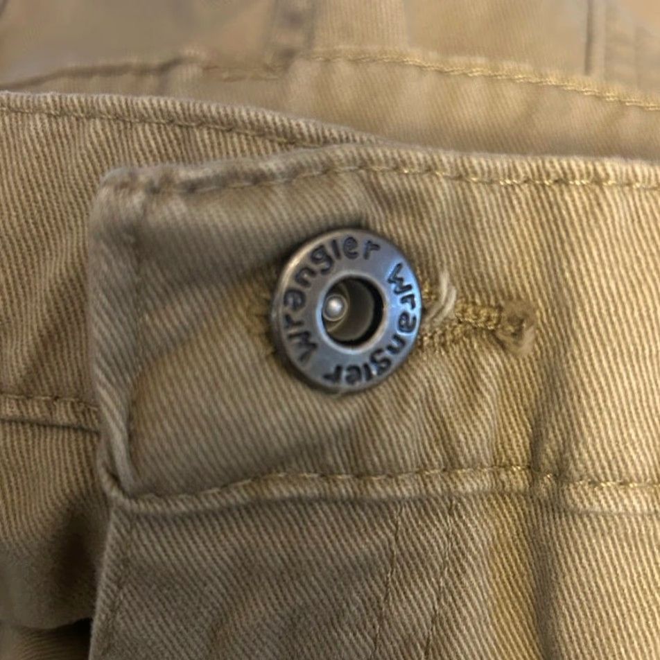 Wrangler Wrangler Mens Pants Tan Cargo Straight Outdoors Work Performance 36x32 Size US 36 / EU 52 - 4 Thumbnail