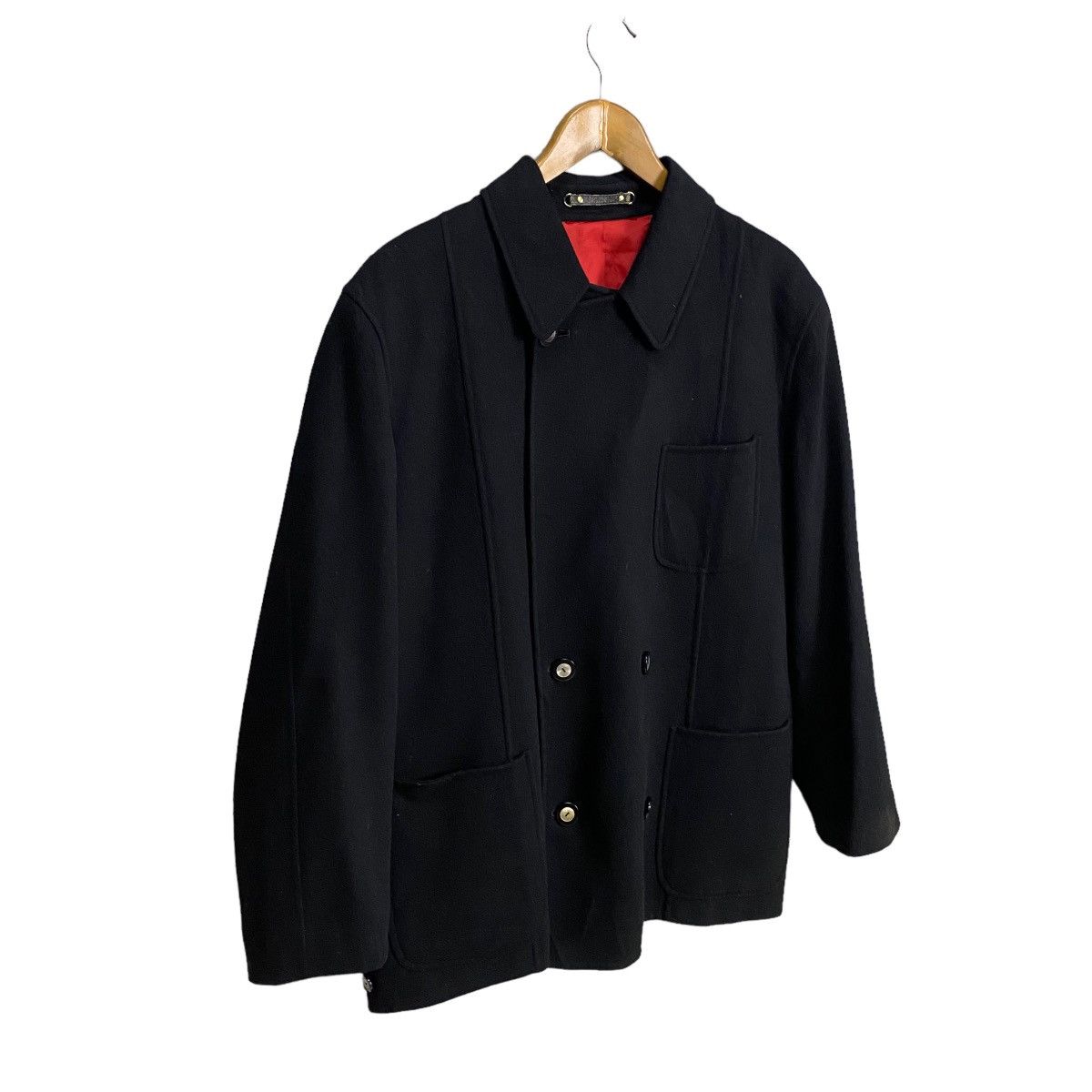 Aquascutum Aquascutum double breasted wool coat jacket Size US L / EU 52-54 / 3 - 2 Thumbnail