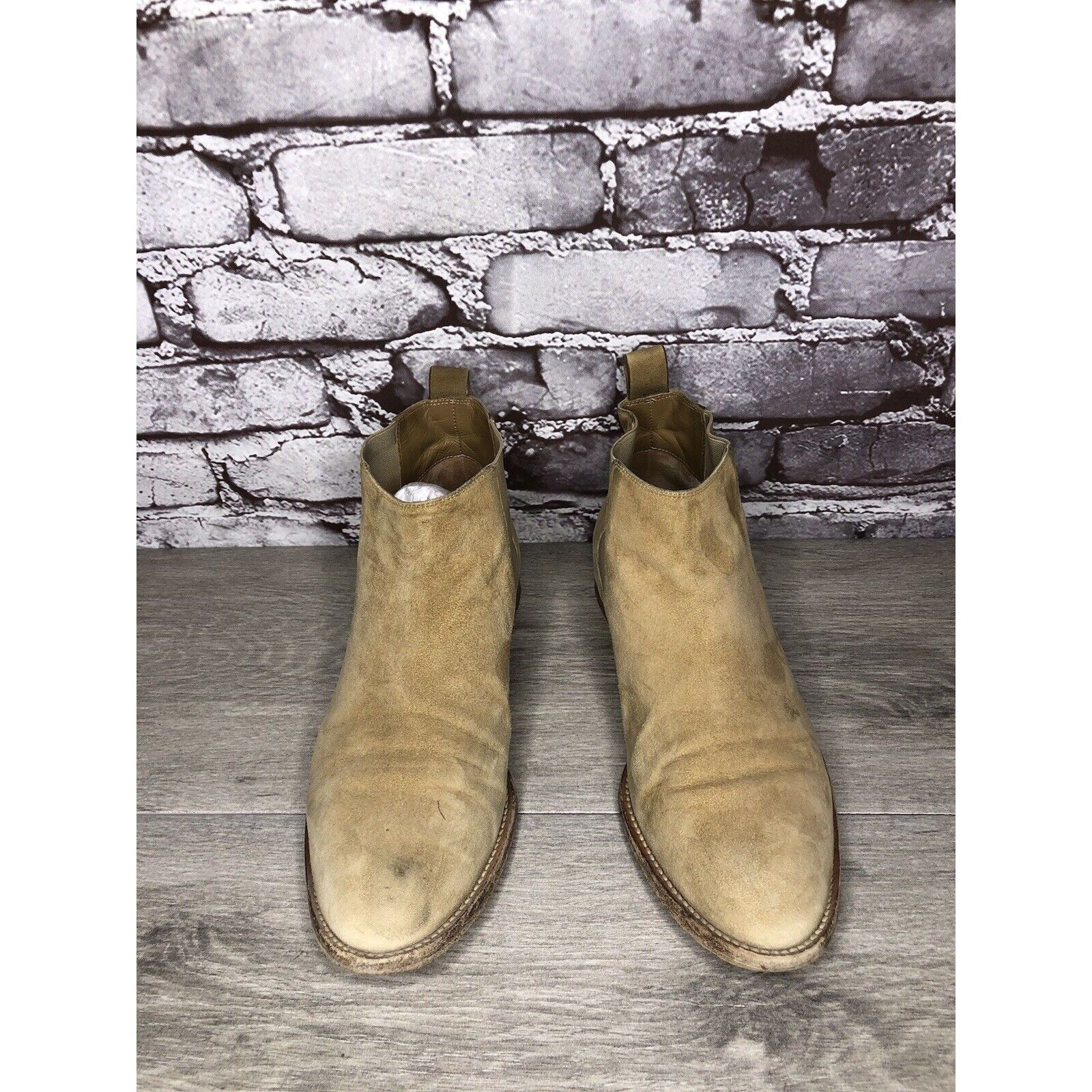 Other JENNI KAYNE Beige Suede Leather Casual Ankle Chelsea Boots W Size US 8 / IT 38 - 22 Thumbnail
