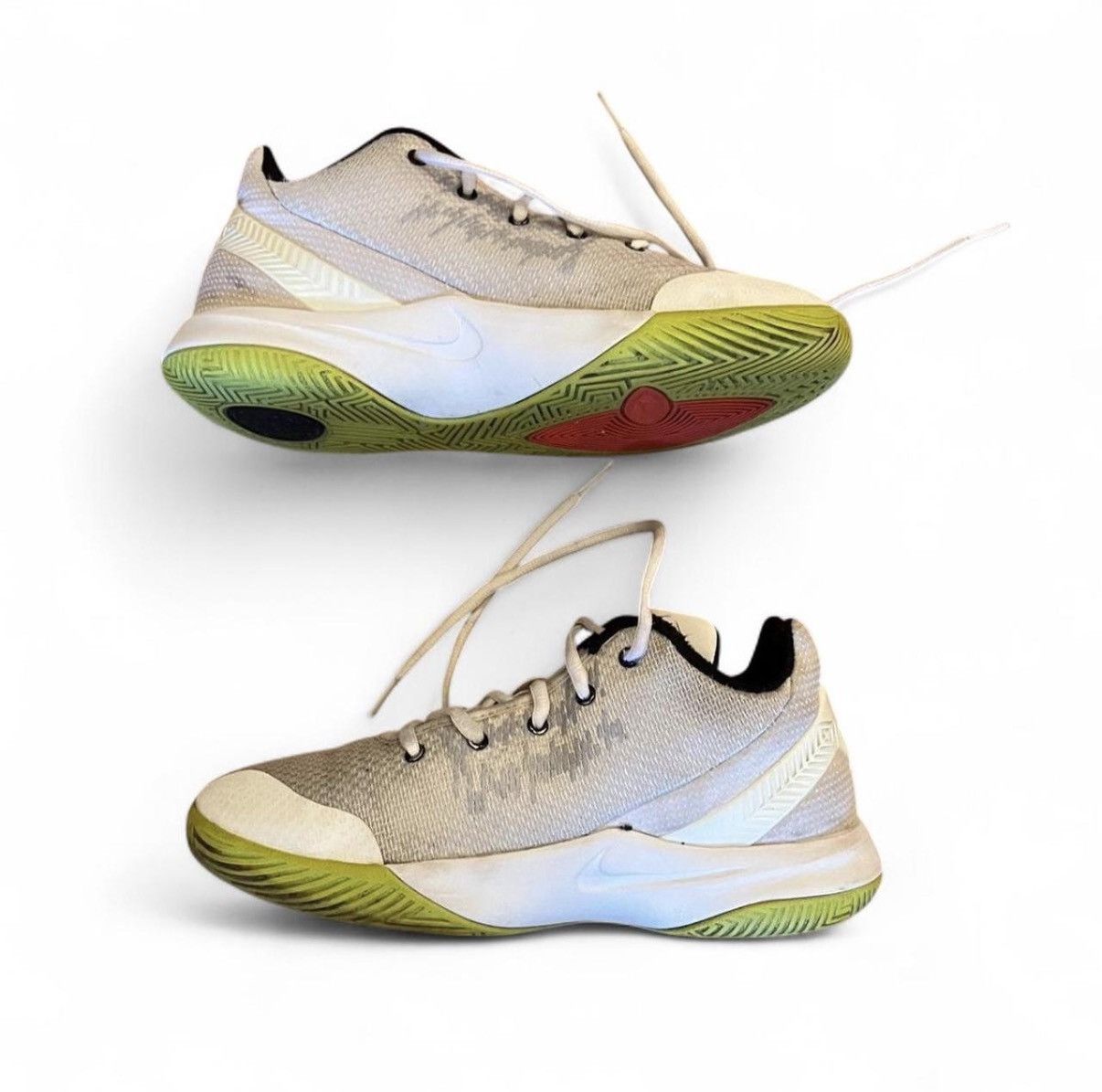 Nike Kyrie Flytrap 2 GS ‘White Lime Blast’ Size US 6.5 / EU 39-40 - 2 Thumbnail